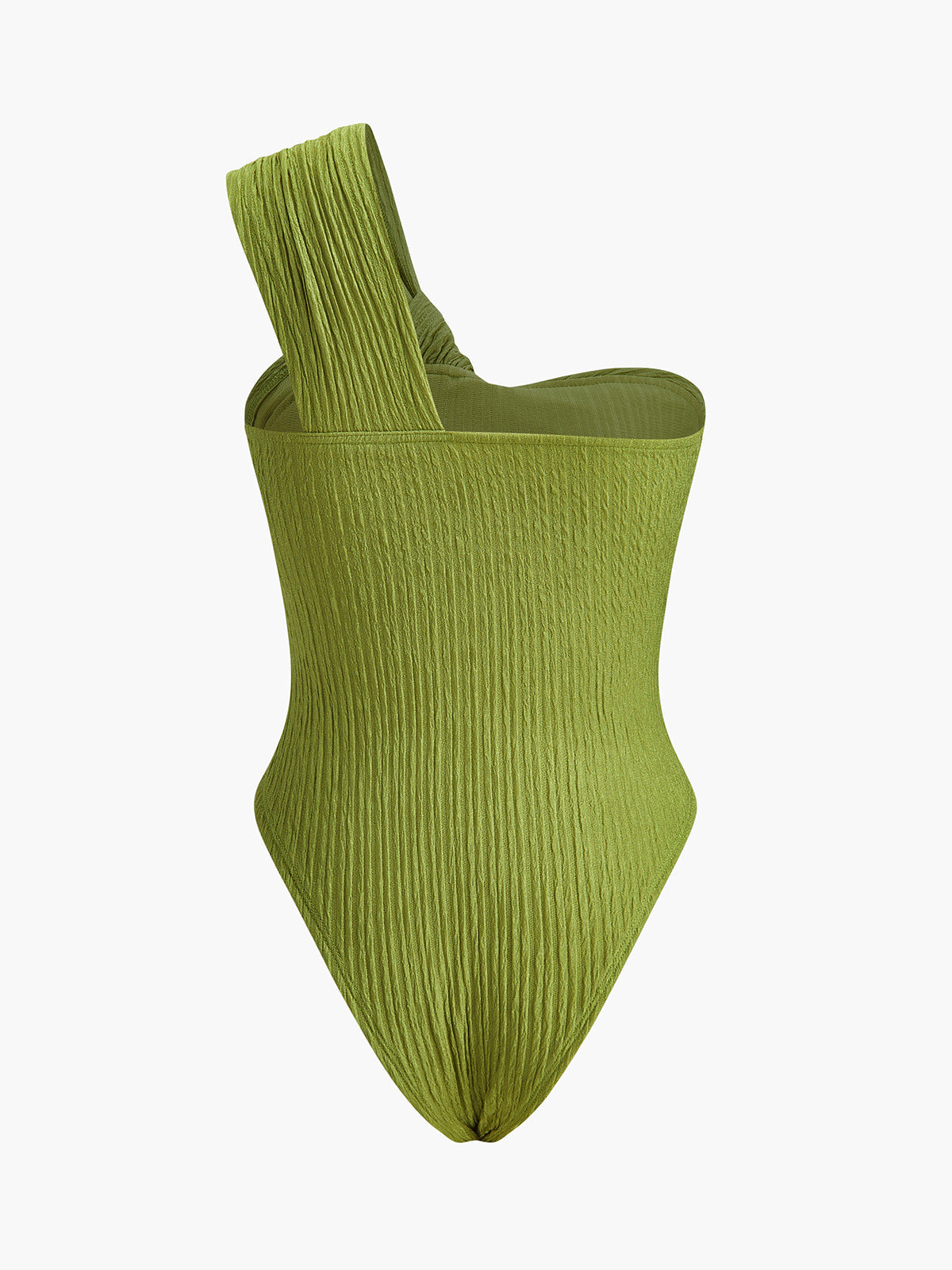 Twist Front One-Shoulder Bodysuit Women's Fashion Staple
