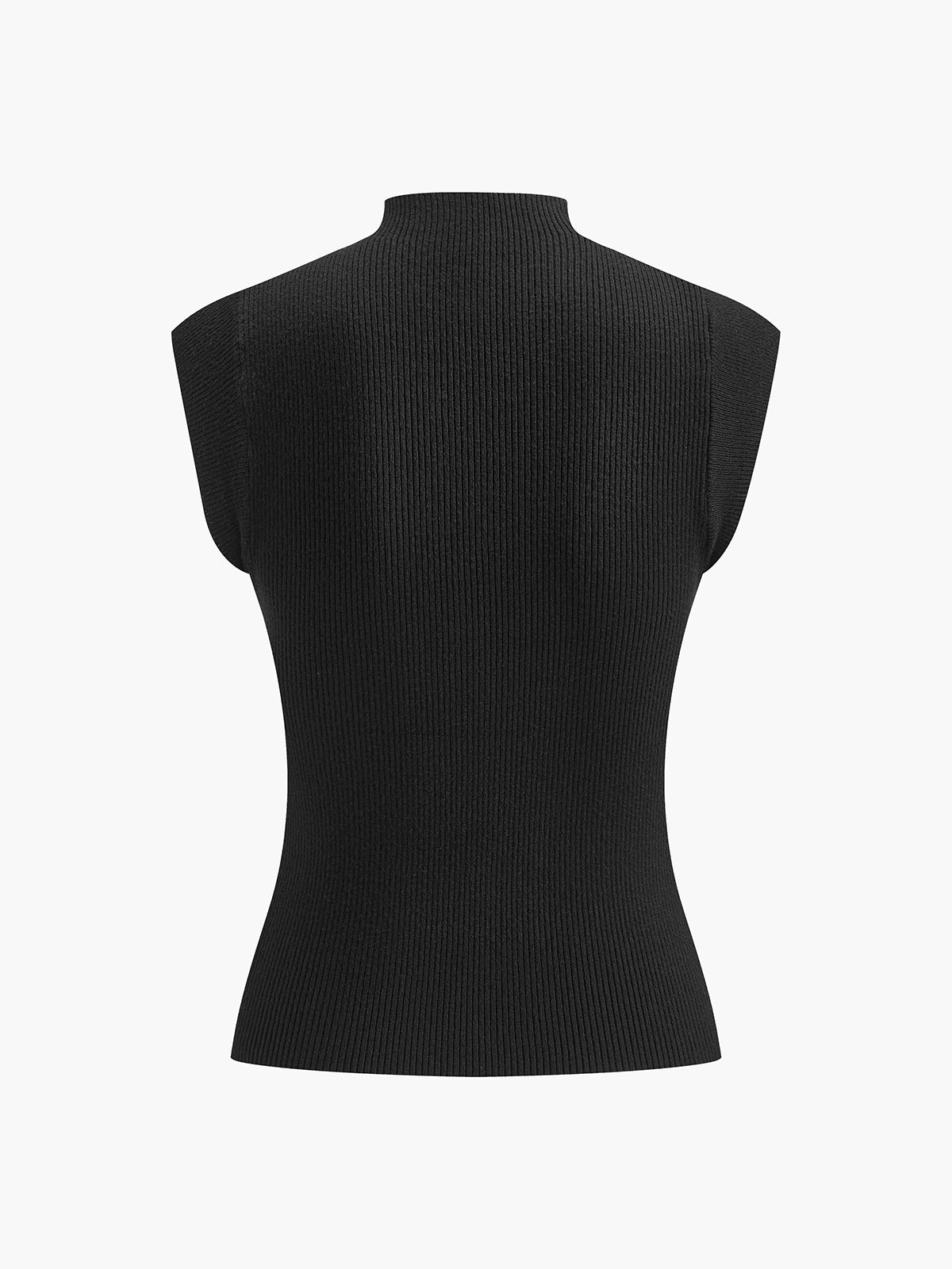 Mesh Patchwork Sleeveless Top Casual Summer Fashion Wear