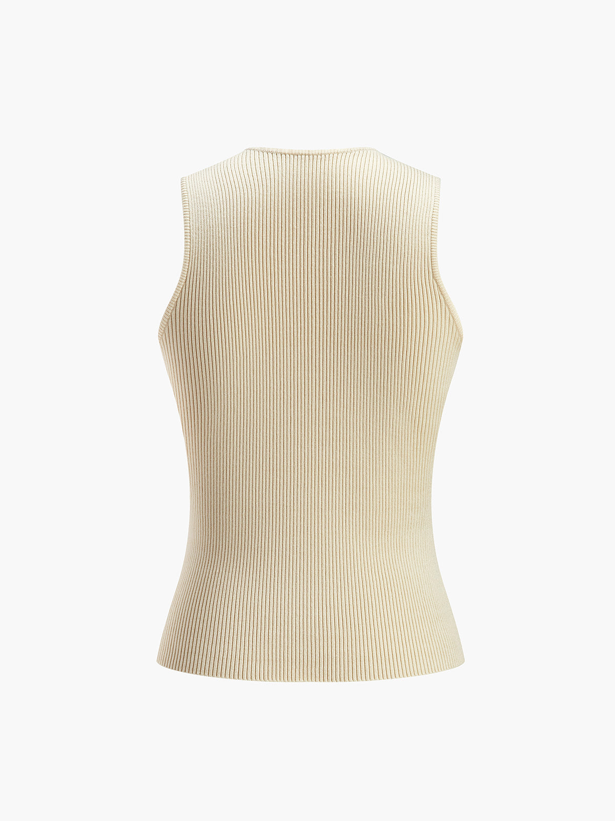 Solid Basic Tank Top for Casual Wear