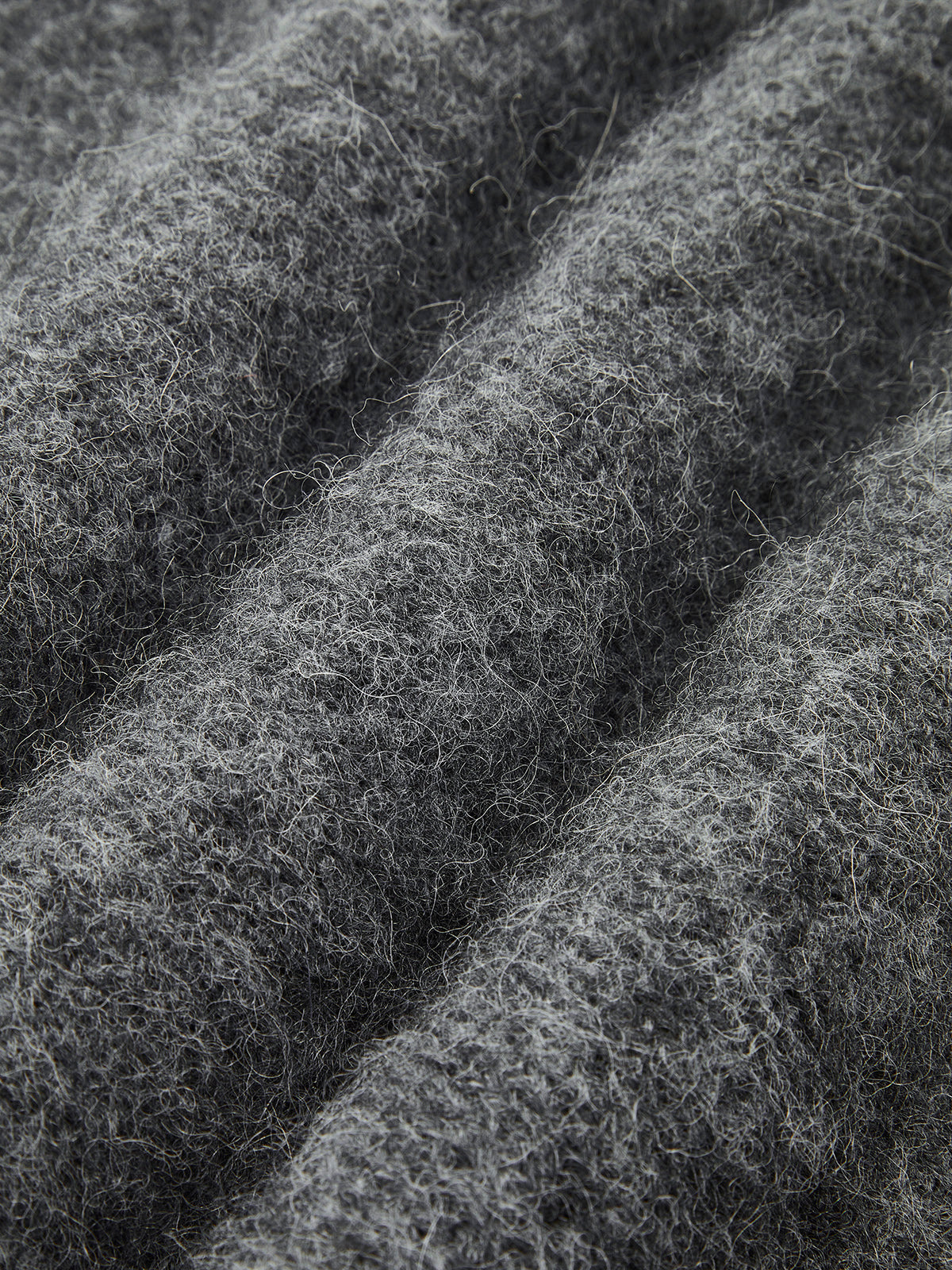 Wool-Blend Beaded Sweater Vest Classic Knit Layering Piece