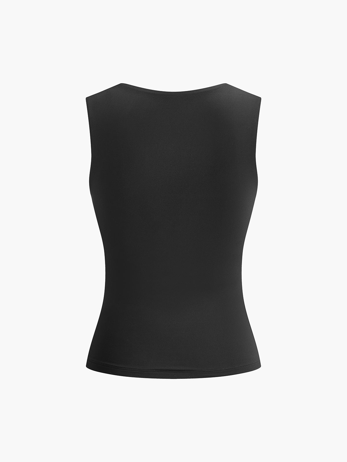 Casual Plain Strappy Top Versatile Everyday Essential