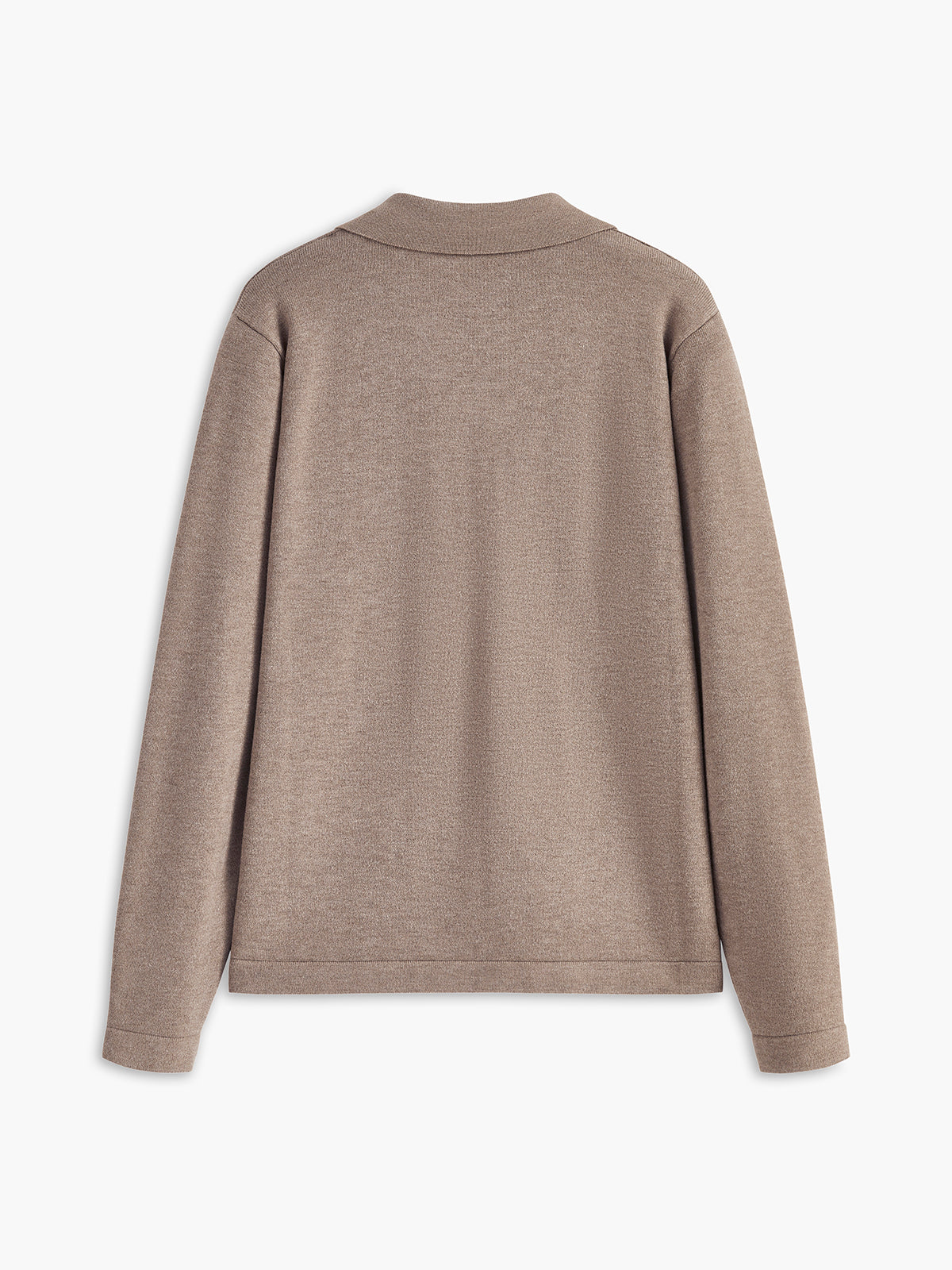 Leisure Collared Pullover Sweater for Men Casual Comfort