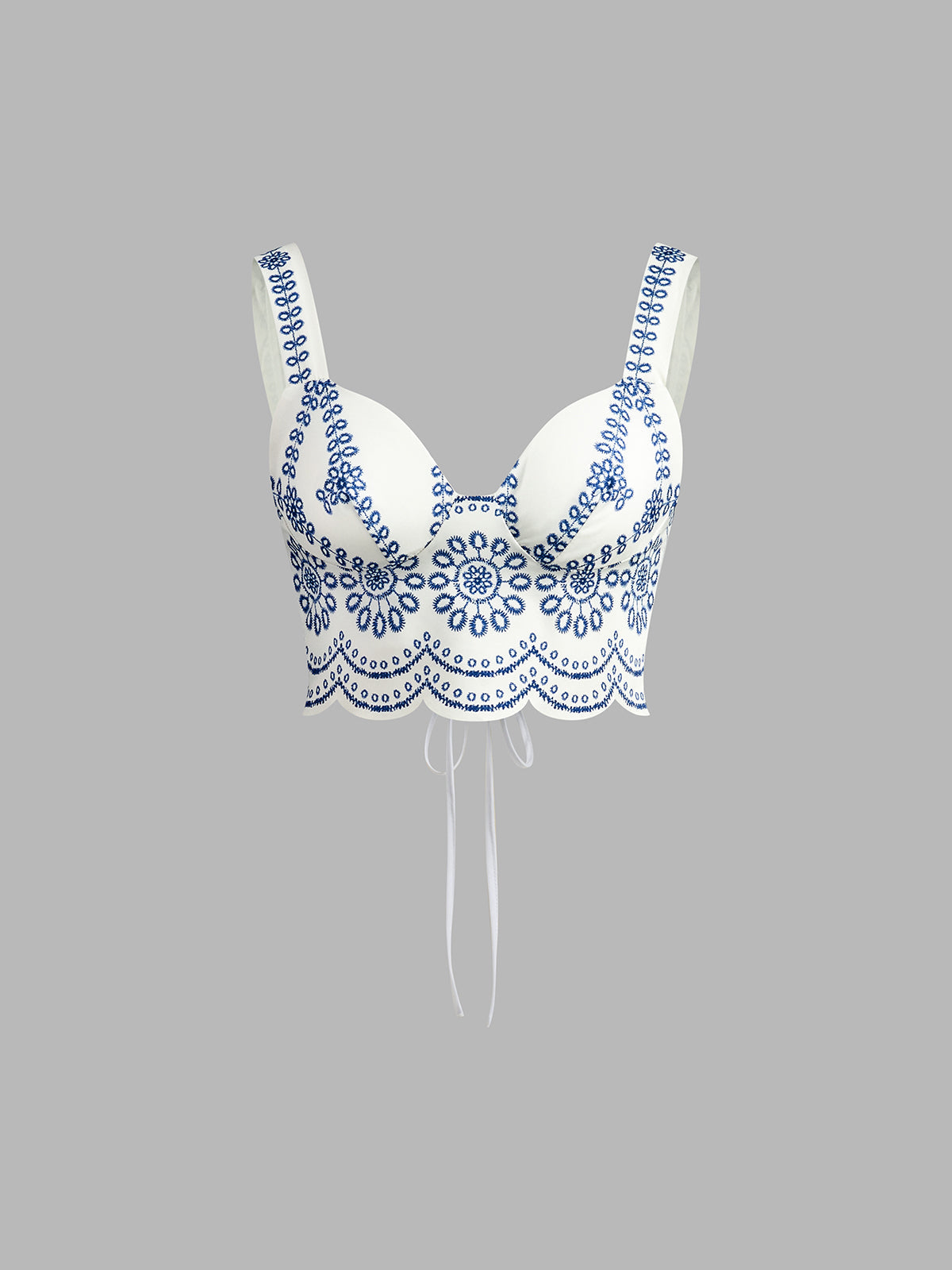 Printed Sleeveless Tie Back Skirt Set for Women Summer Outfit