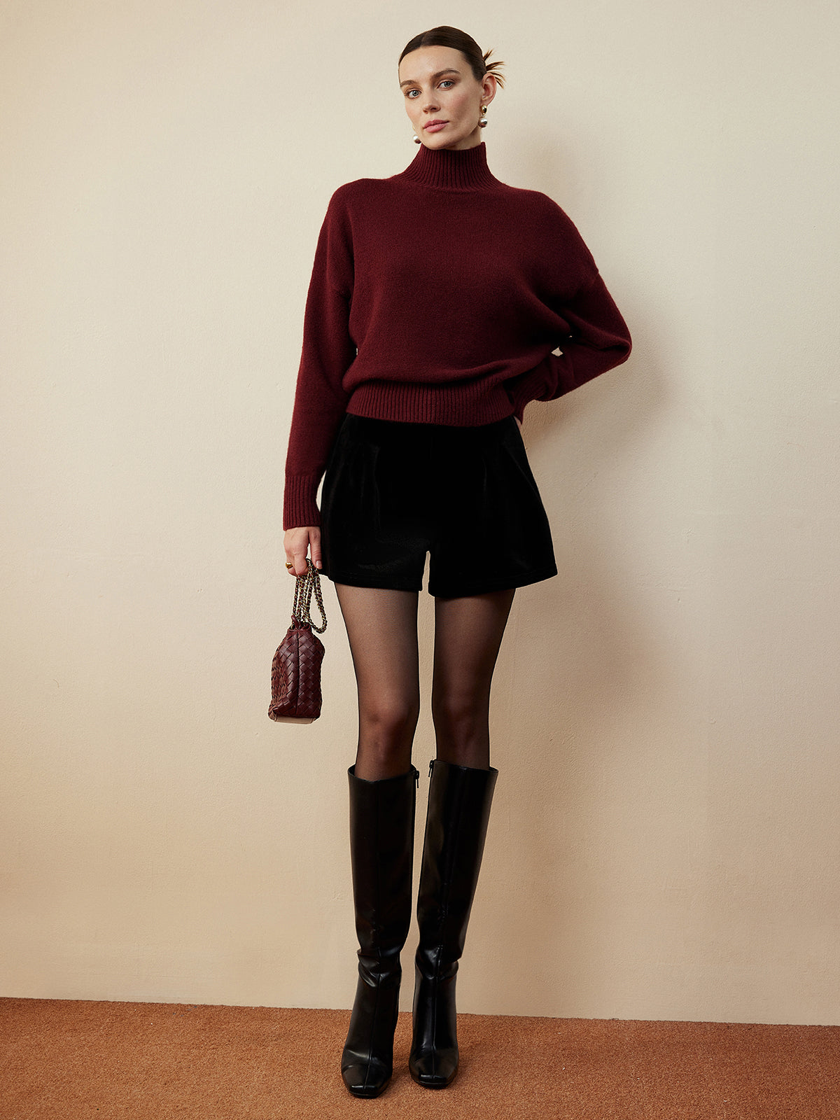 Velvet Cozy Shorts for Casual Wear Comfort
