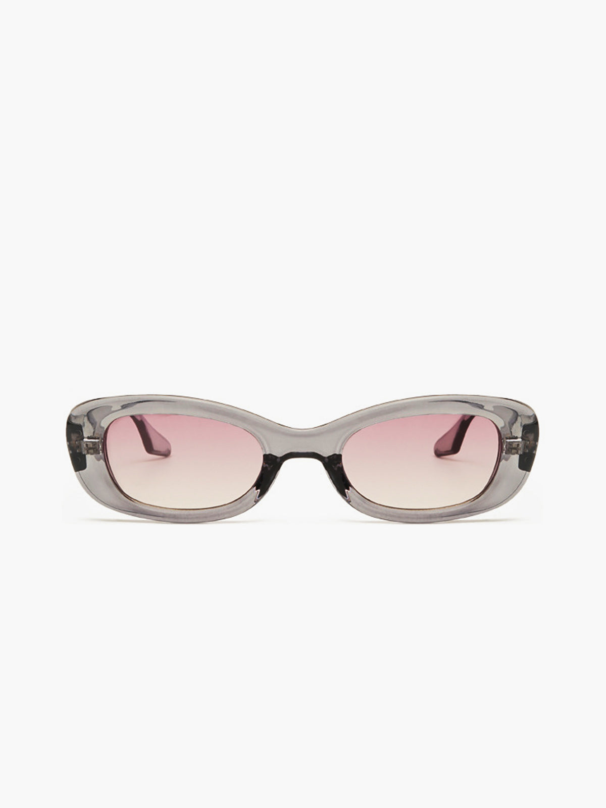 Crystal Color Frame Sunglasses for Stylish UV Protection