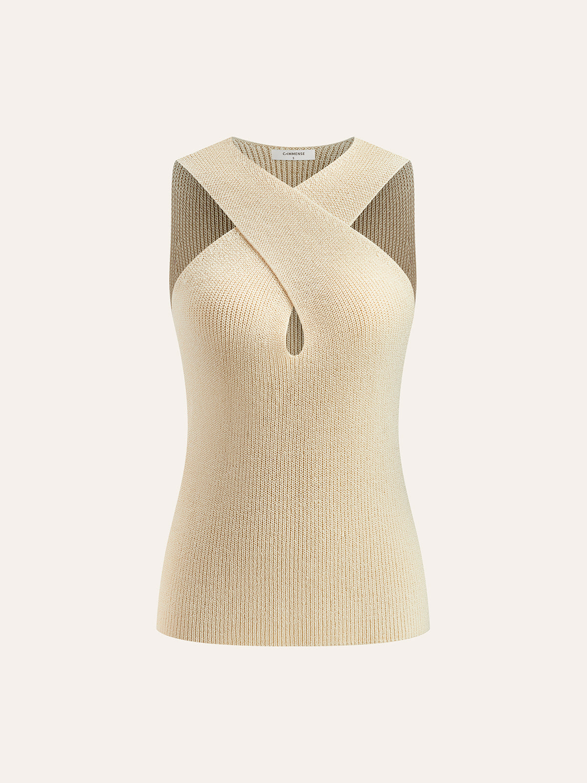 Halter Cross-Over Collar Tank Top for Women Summer Essential