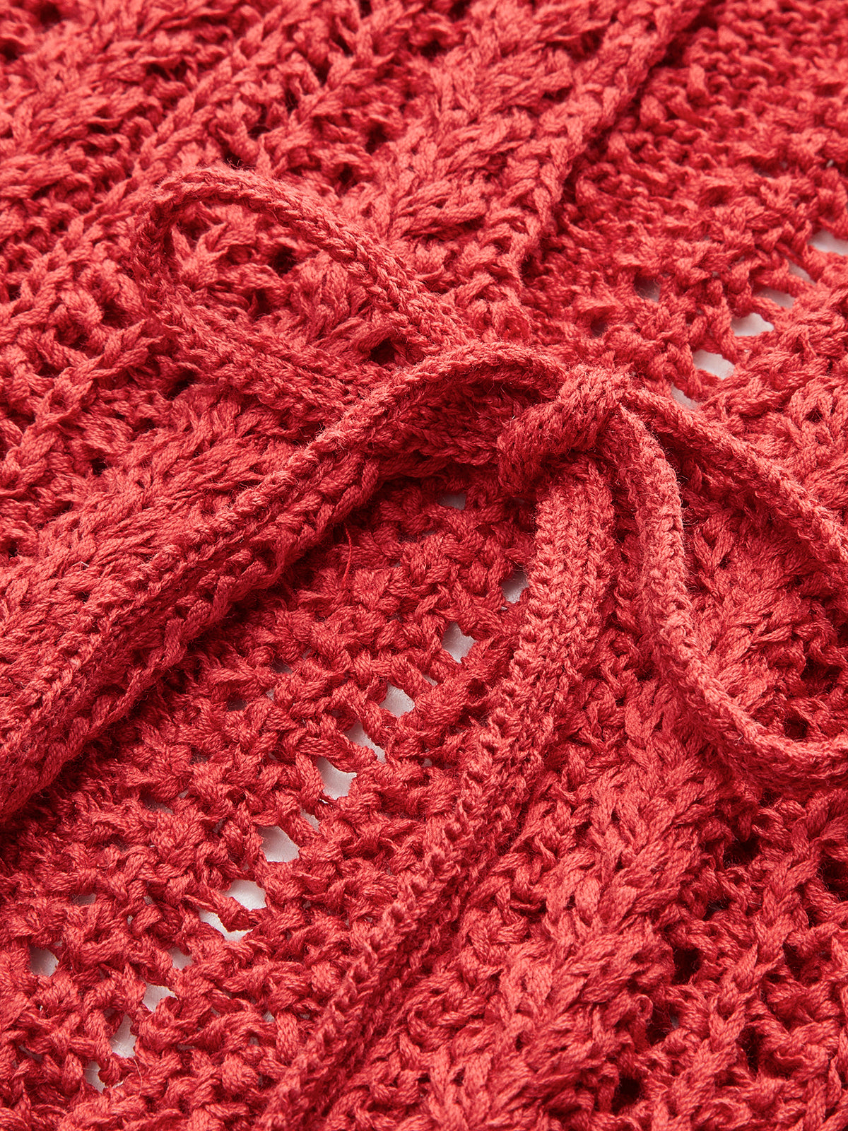 Knit Tie-Front Sleeveless Vest Lightweight Summer Layer