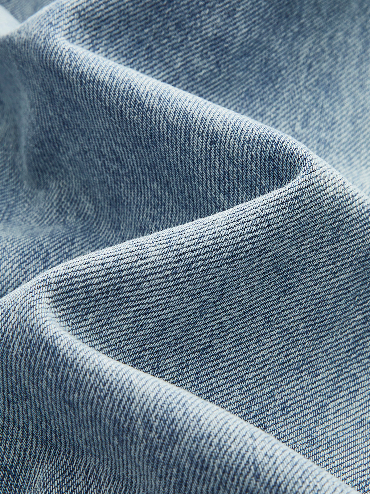 Asymmetric Waist Wide-Leg Jeans with High Rise Fit