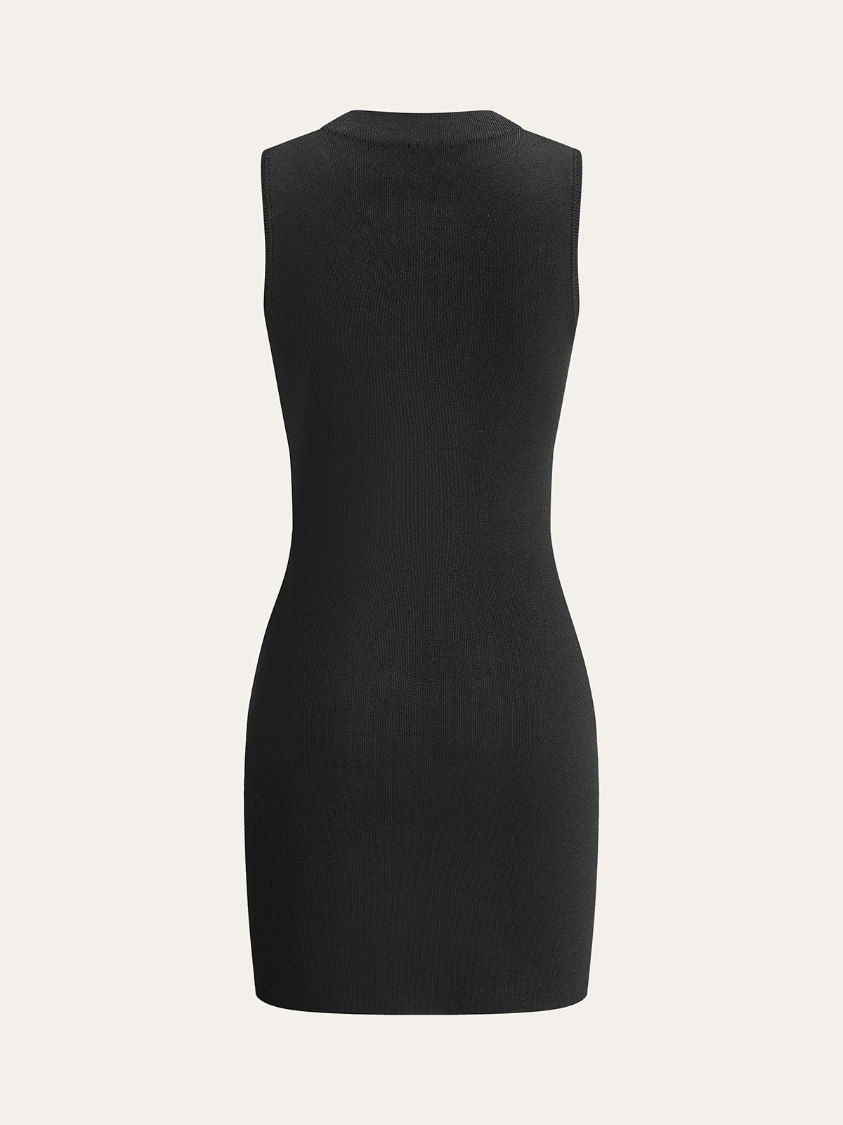 Cut-Out Halter Dress for Evening Events and Dinners
