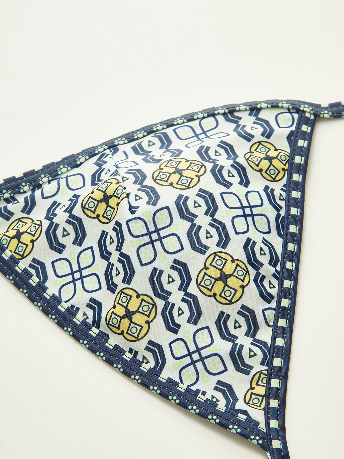 Patterned Halter Bikini Set for Summer Beachwear