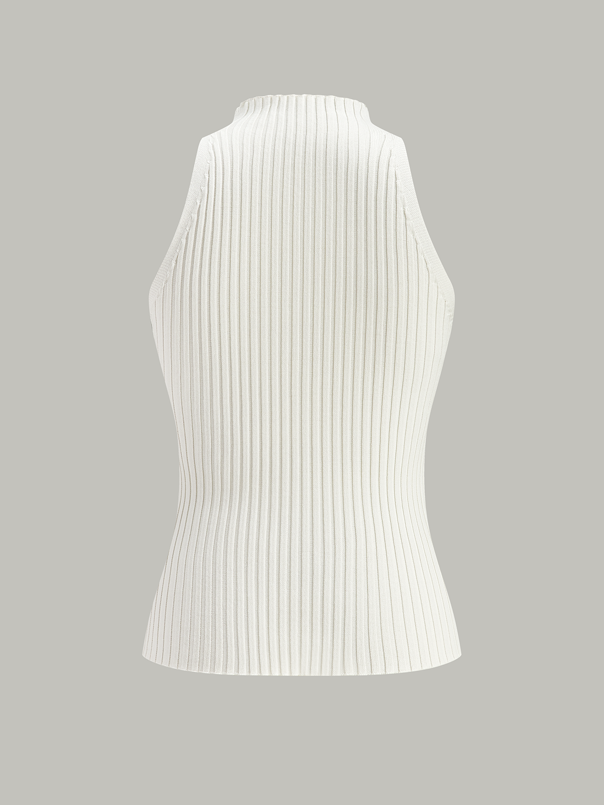 Ribbed Cut-Out Tank Top for Women, Summer Casual Wear