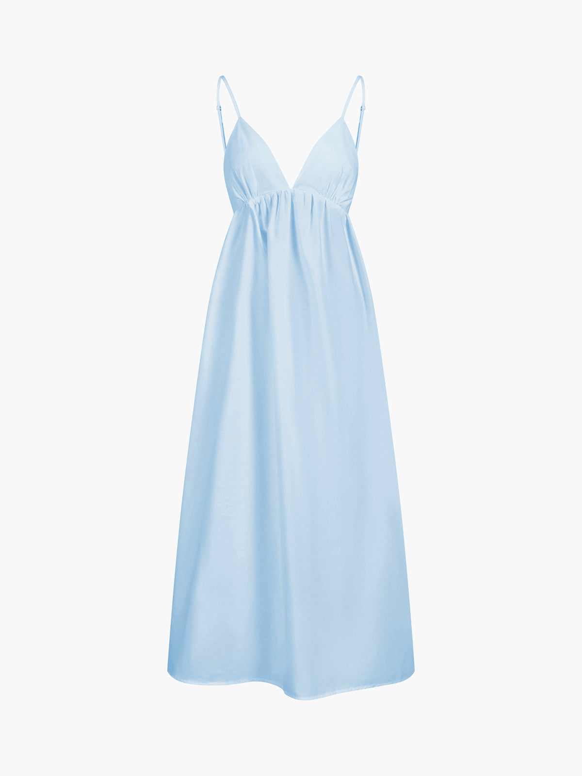 Coastal Cowgirl Open Back Long Dress with Lace Detail