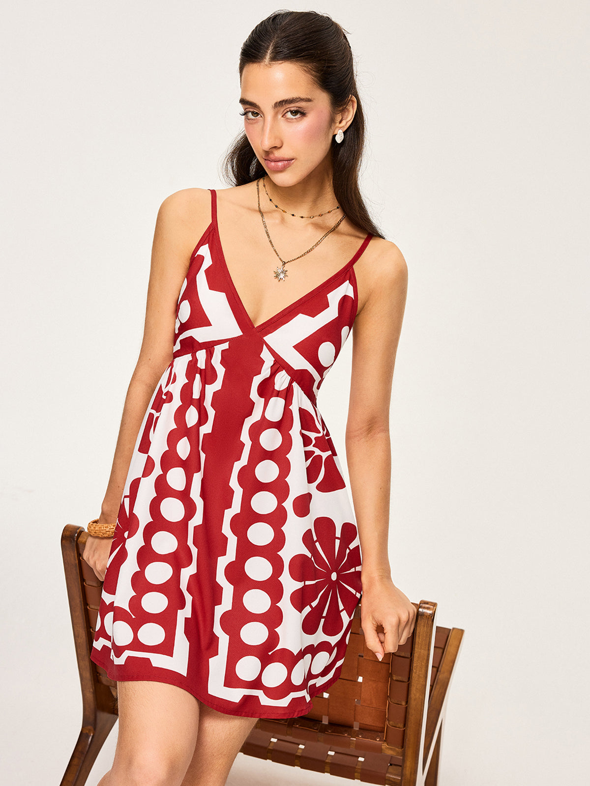 Floral Print Spaghetti Strap Dress: Summer Women's Maxi Beach Sundress