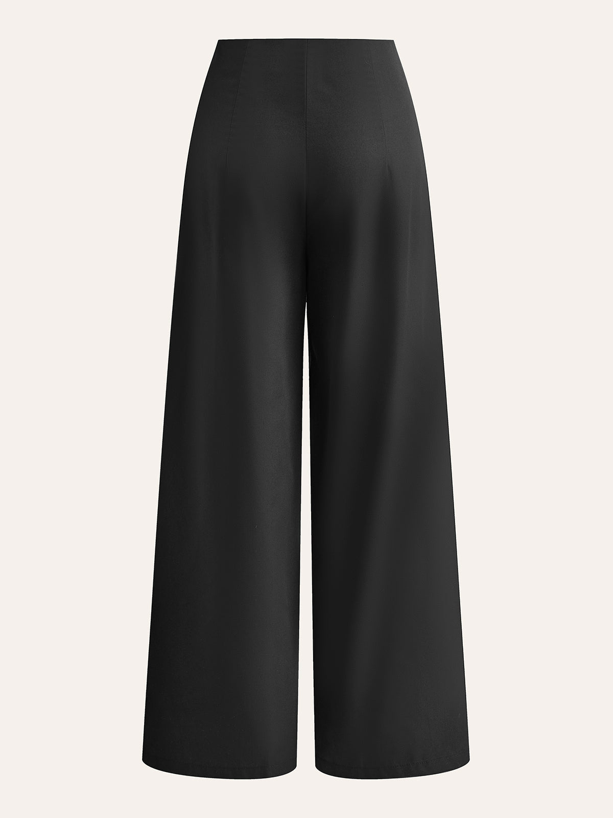 Embroidered High-Waist Wide-Leg Pants for Women Casual Comfort Fit