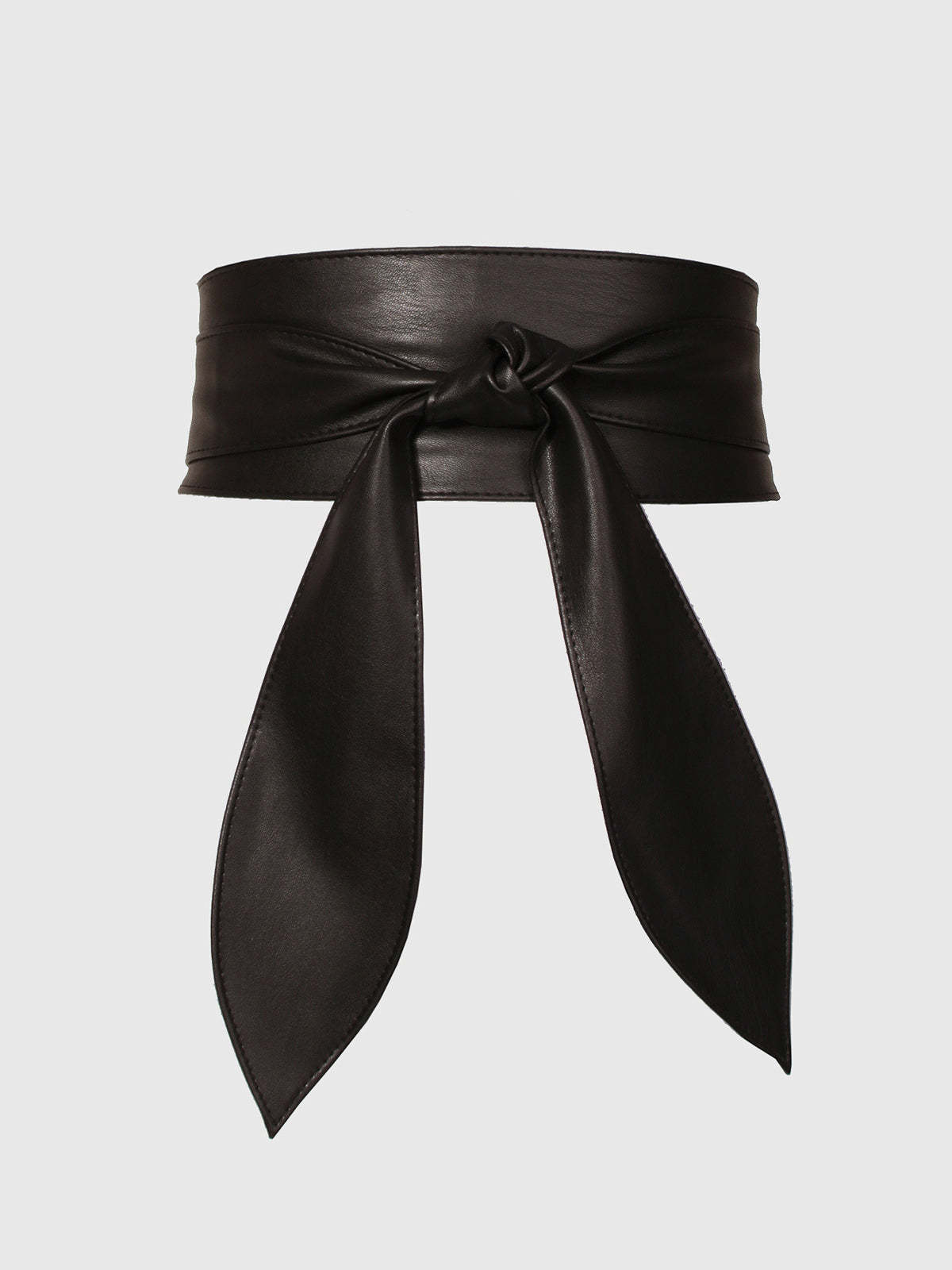 Faux Leather Wrap Belt Adjustable Waist Cincher