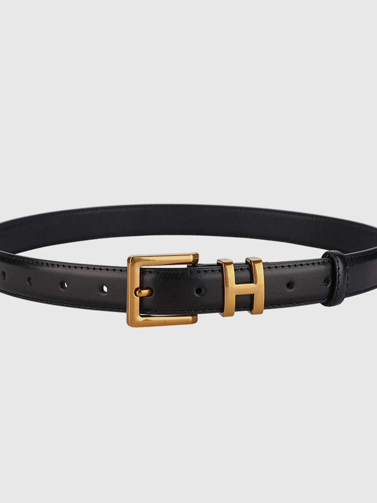 Harmony Leather Belt - Adjustable, Durable, Unisex Casual Wear