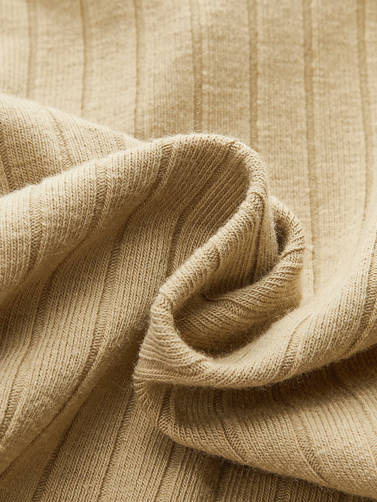 Ribbed Twist Front Long Sleeve Knit Top for Women Casual Fall Wear