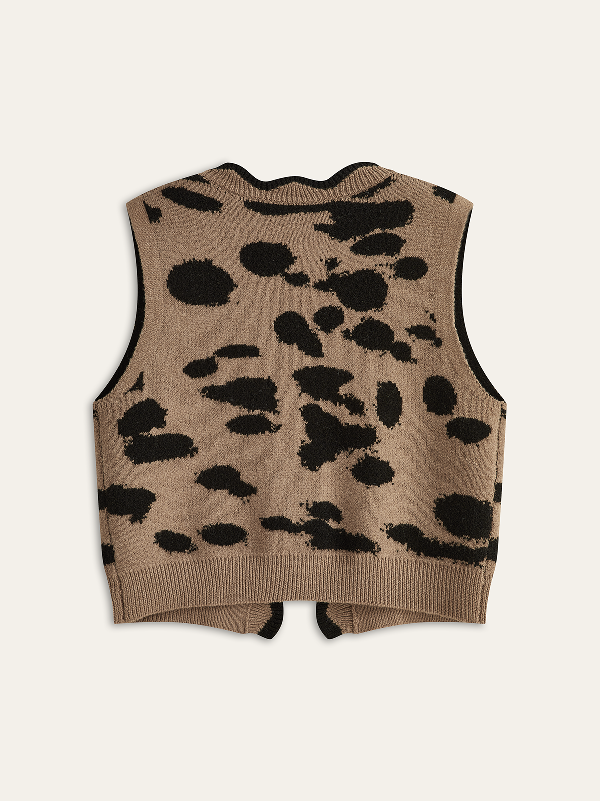 Leopard Print Cardigan Cozy Casual Lightweight Knitwear