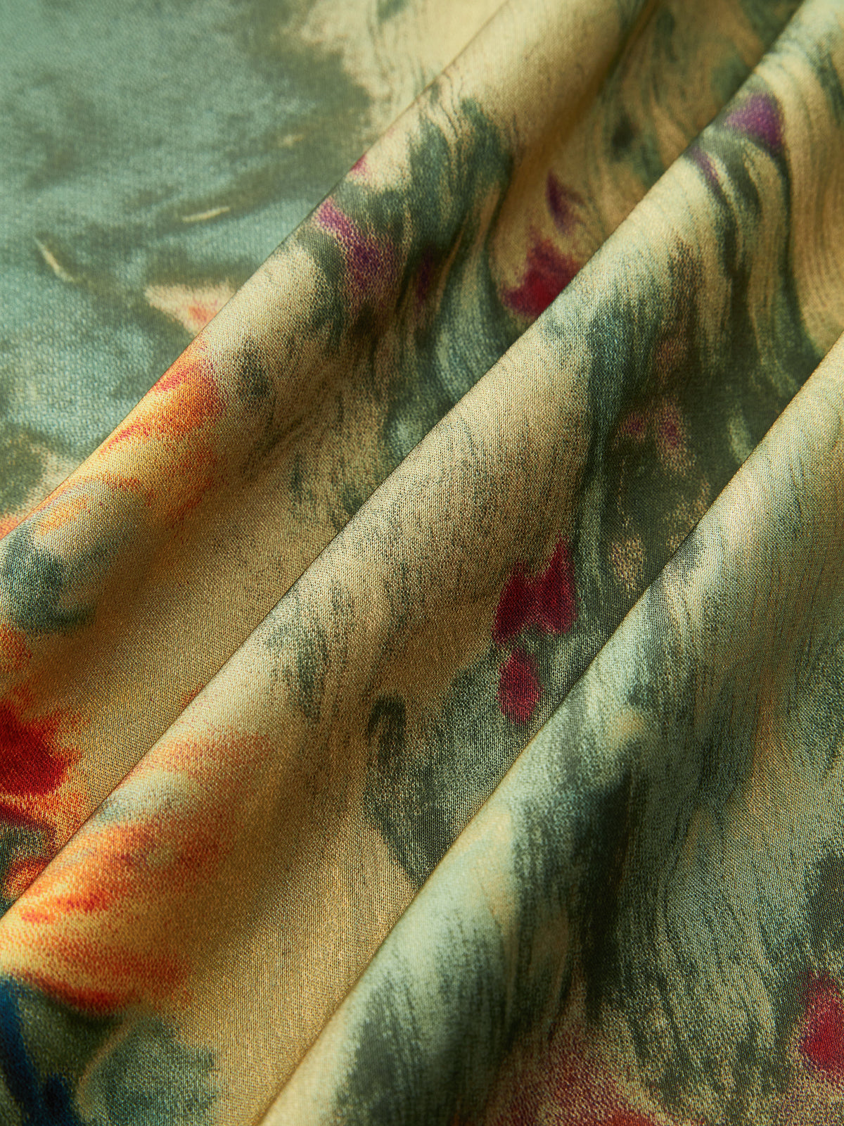 Printed Wrap-Tie Maxi Skirt Bohemian Beachwear Style