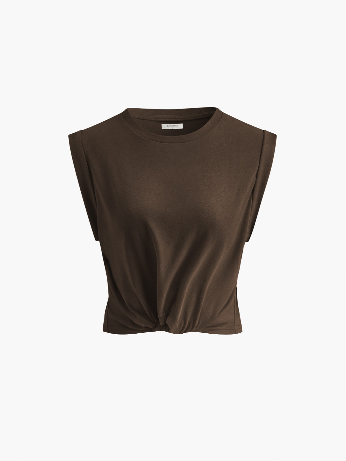 Cotton Knotted T-Shirt for Casual Everyday Wear
