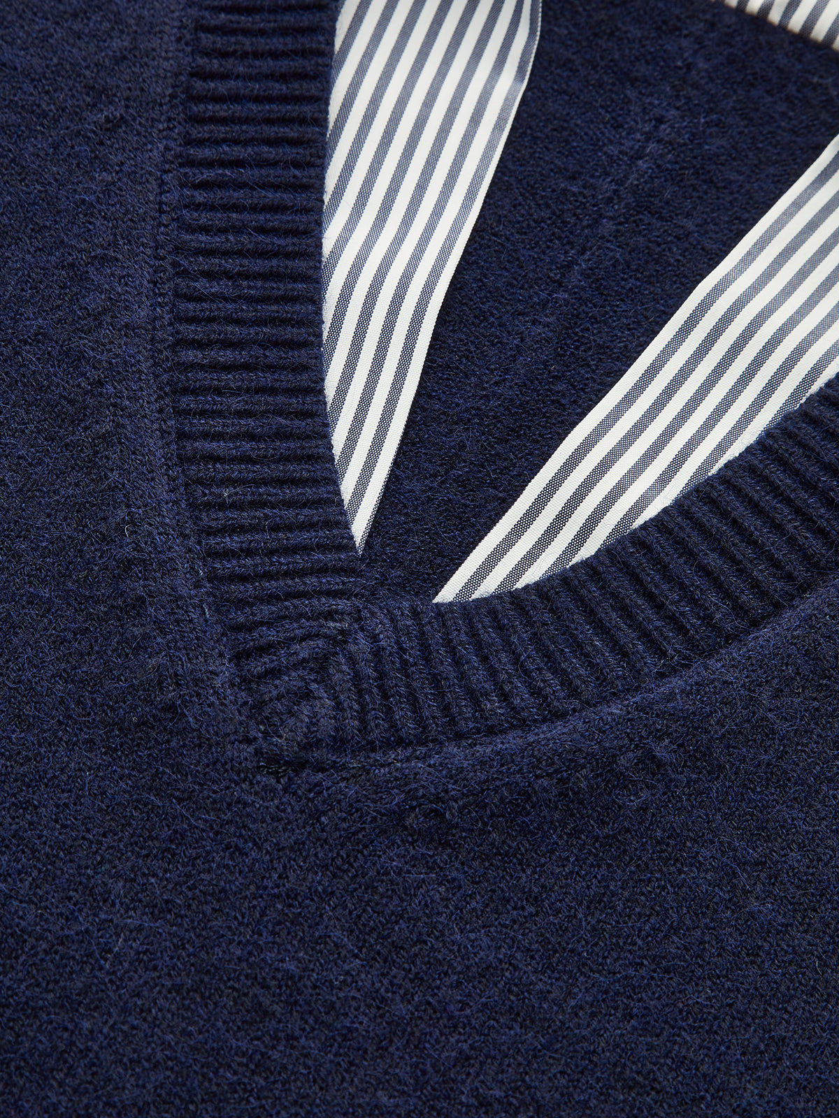 2 in 1 Polo Sweater Versatile Layering Essential Unisex