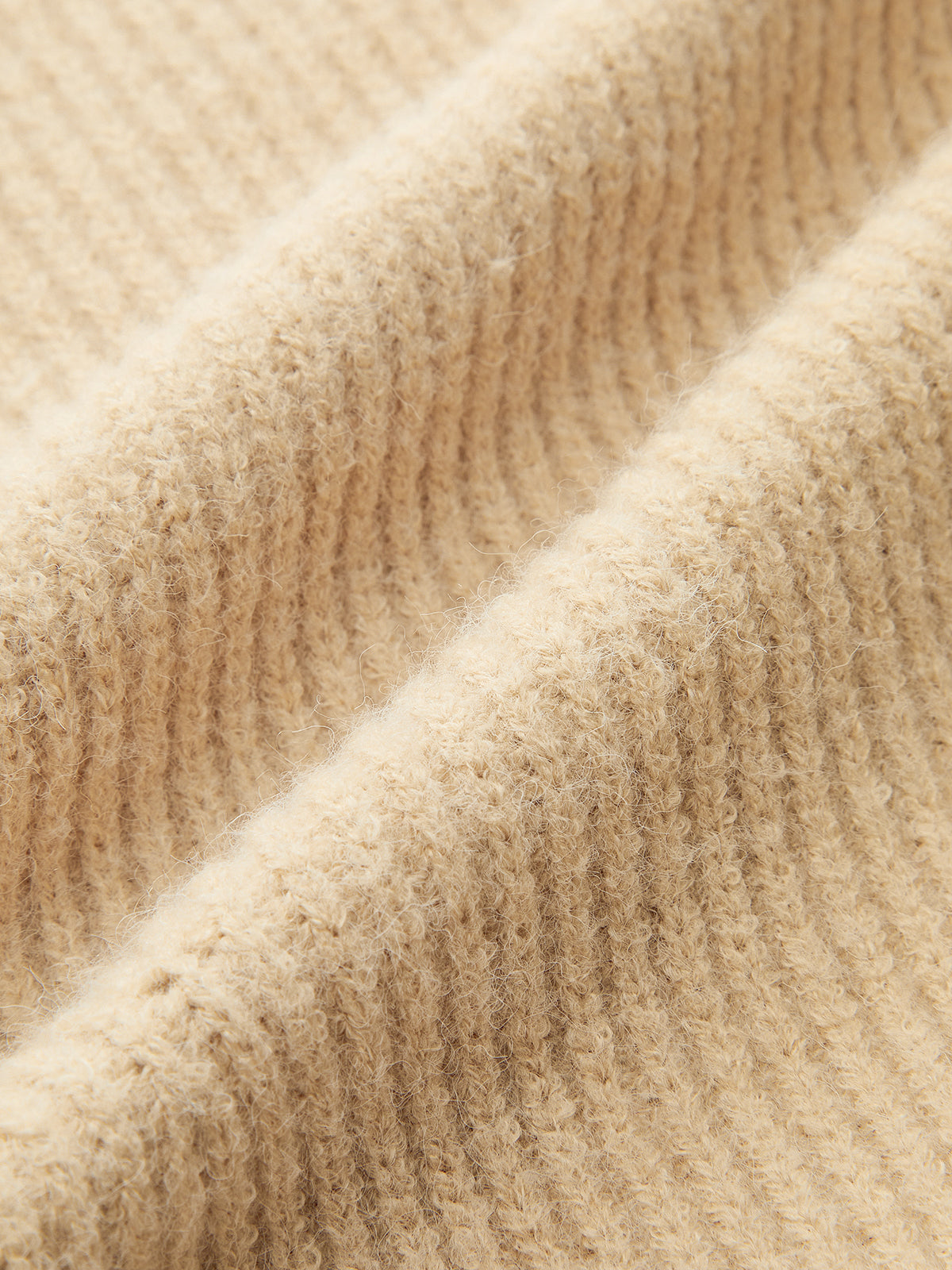 Women's Stylish Fitted V-Neck Button Ribbed Cardigan Sweater