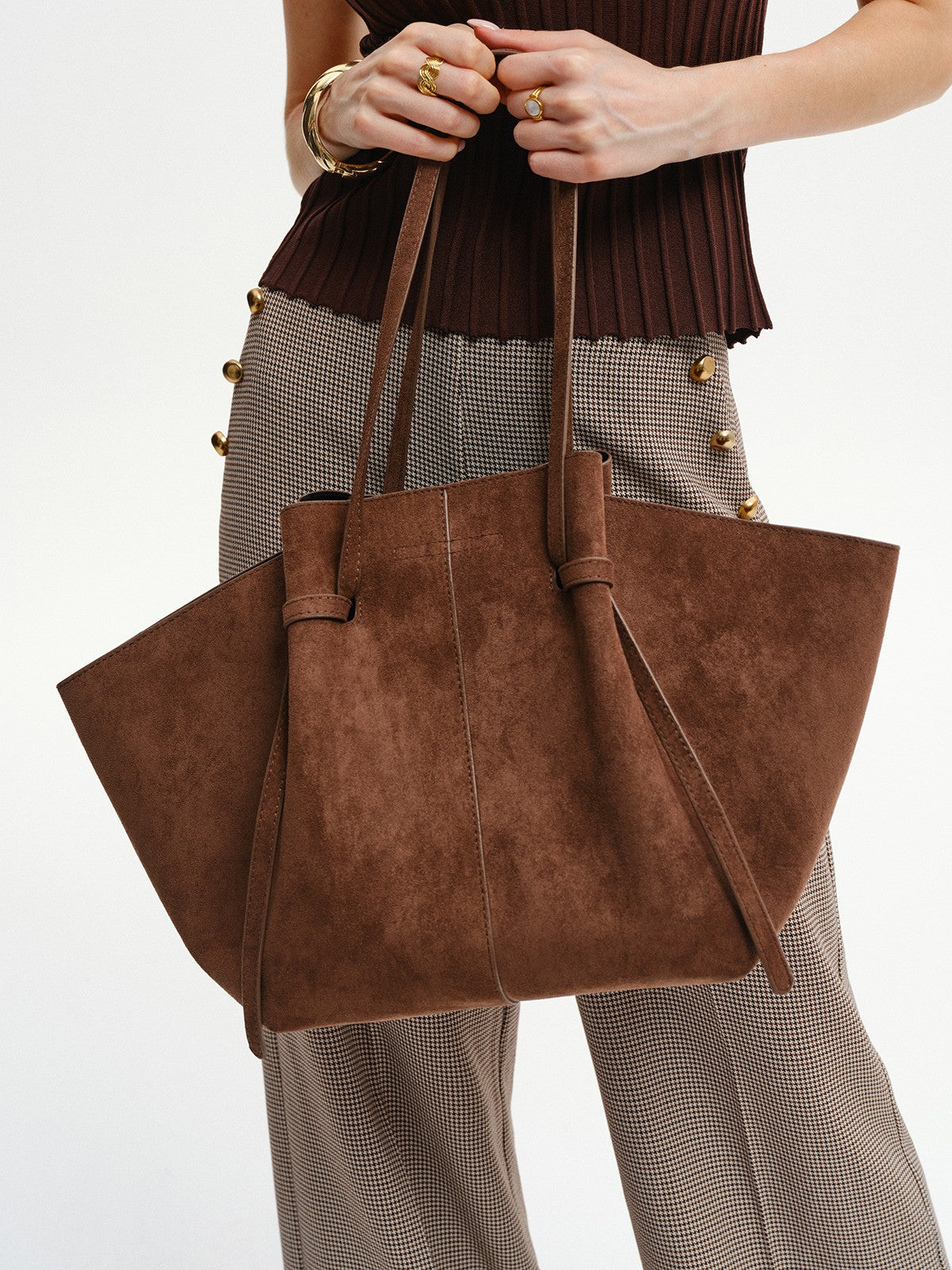 PU Large-Capacity Tote Bag for Women, Stylish Versatile Handbag