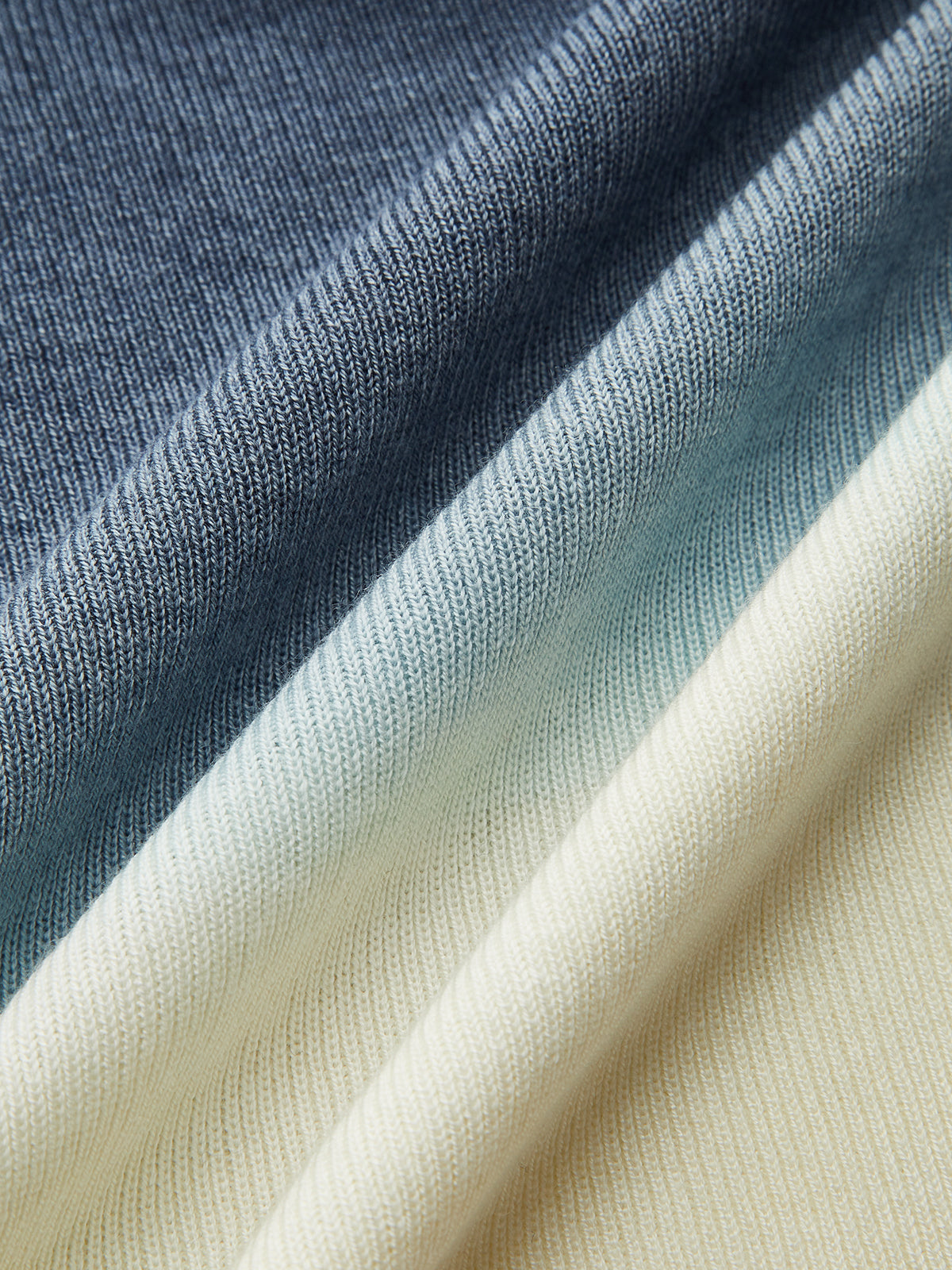 Wool-Blend Ombre Slim Knit Top for Women Comfort Fit