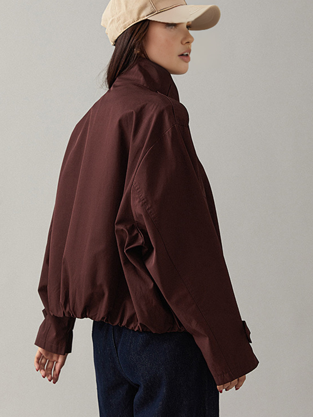 Vintage Loose Trench Coat Classic Style Long Outerwear