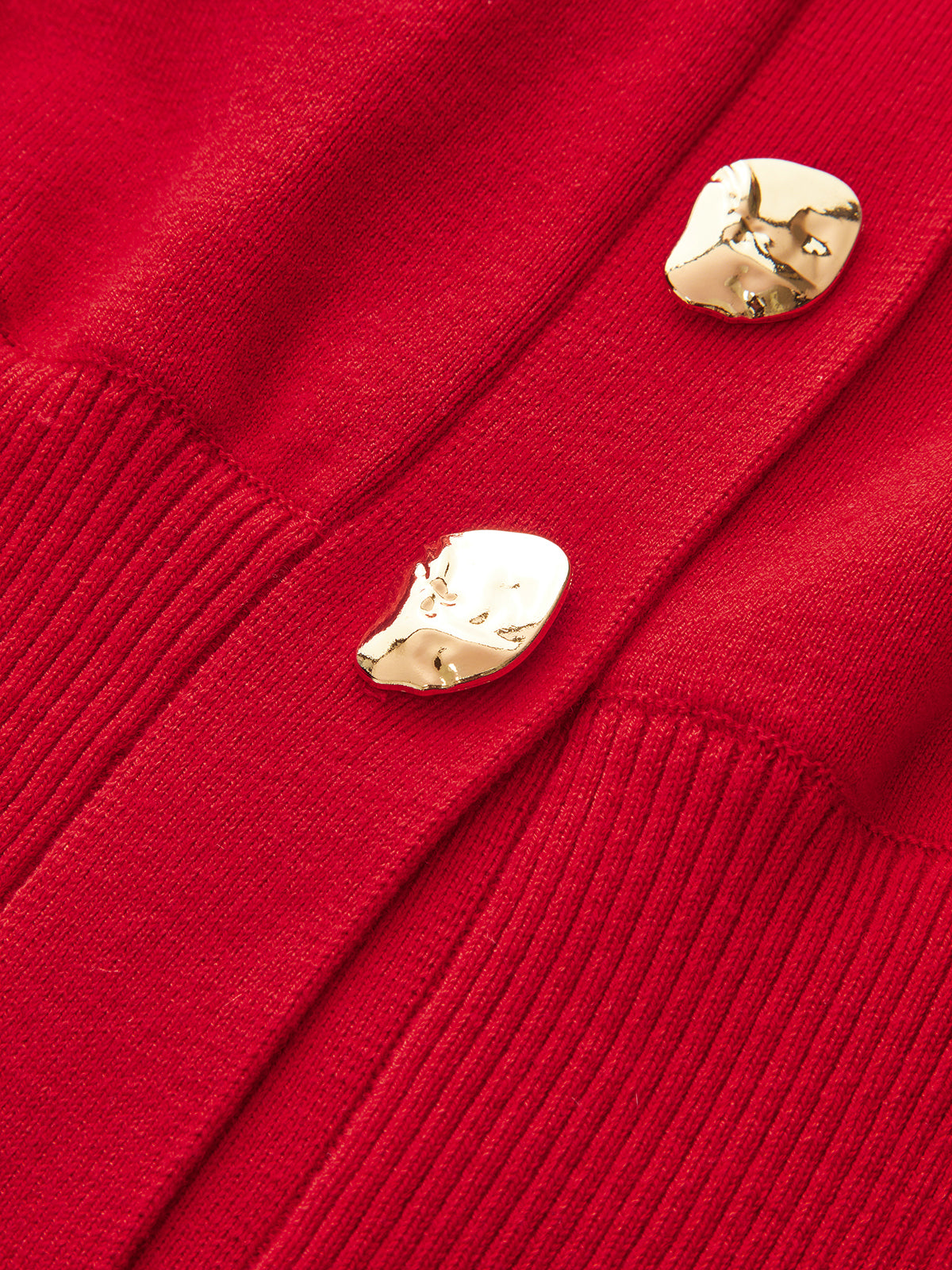 Wool Blend Cropped V-Neck Cardigan for Women Comfort Fit