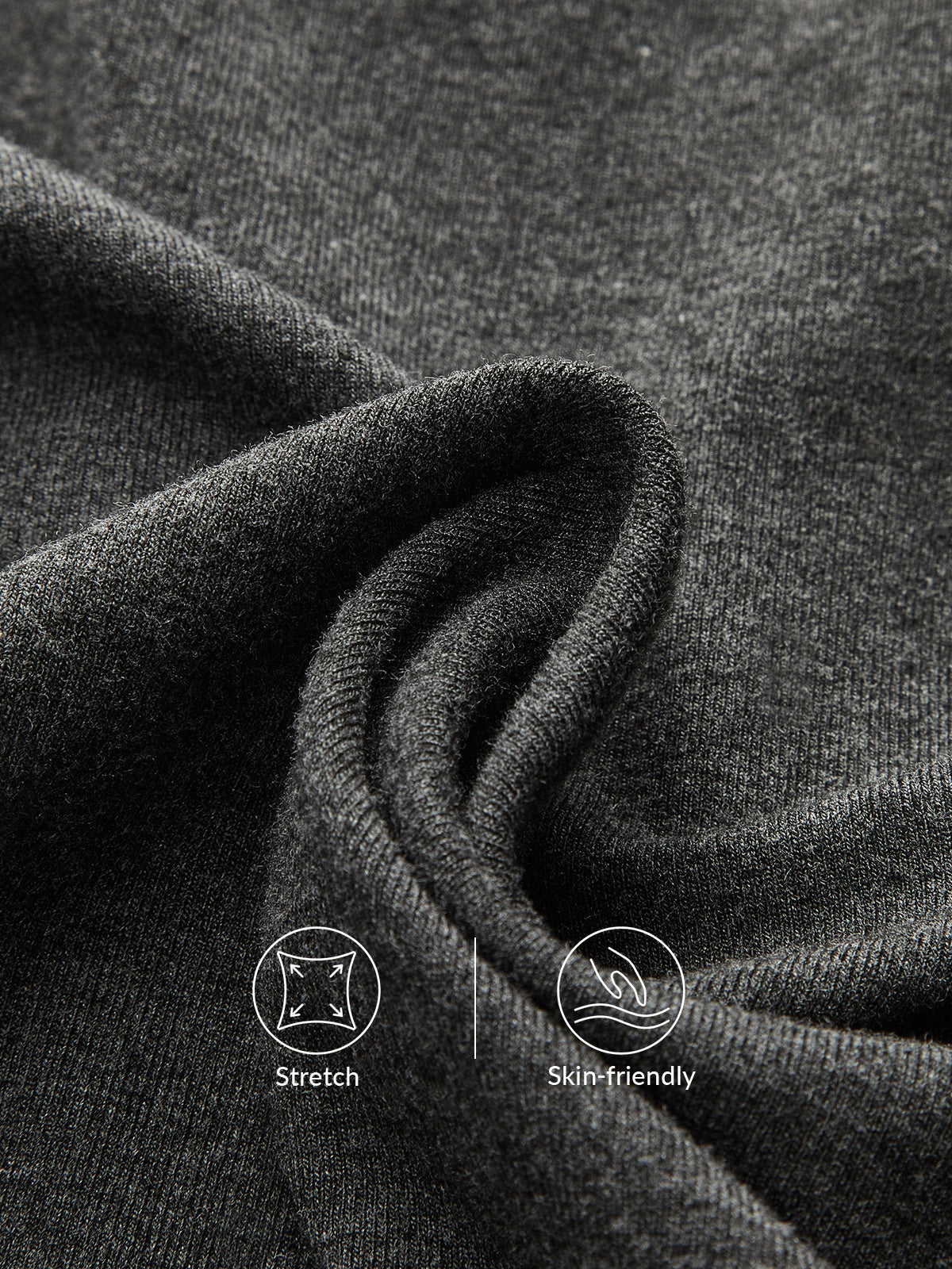 Mock Neck Button Long Sleeve T-Shirt Casual Comfort Fit Pullover