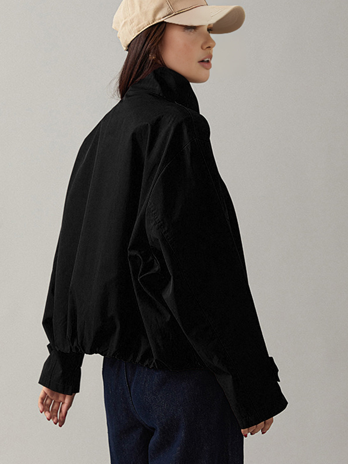 Vintage Loose Trench Coat Classic Style Long Outerwear
