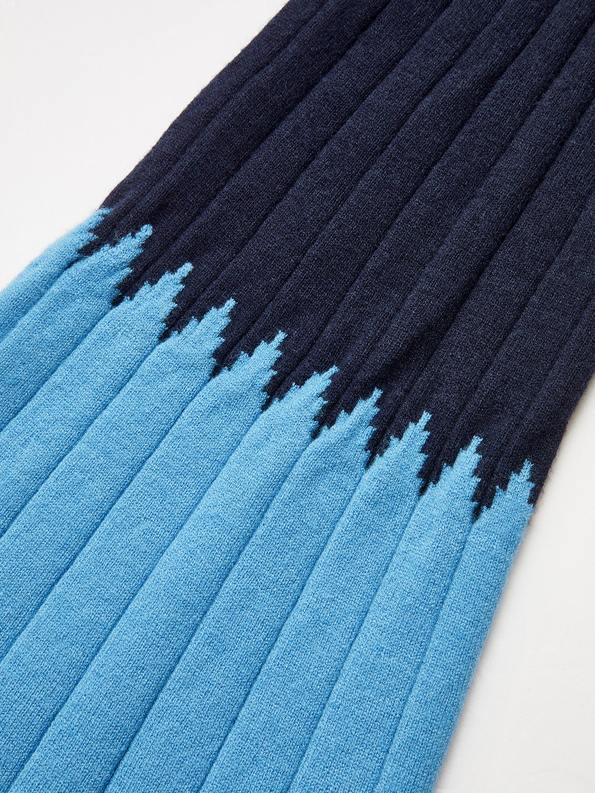 Contrast Flared Cuff Turtleneck Sweater Cozy Winter Knitwear