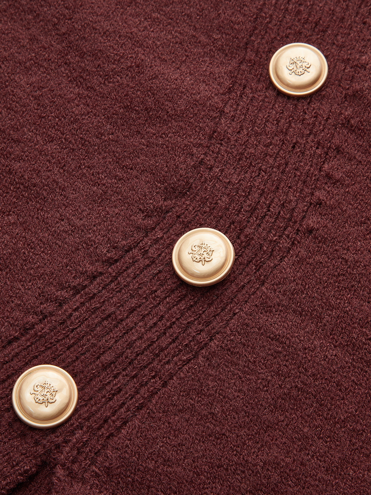 Asymmetrical Decor Button Sweater for Women Casual Style
