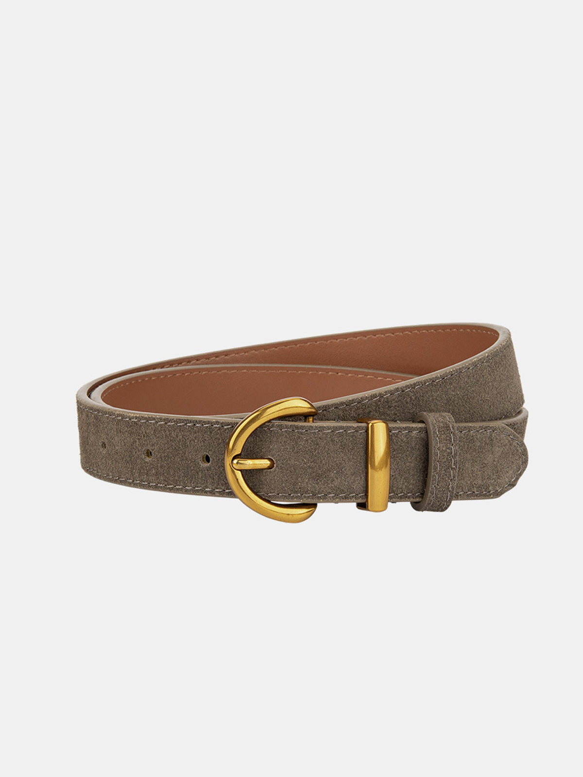 "Soft-Buckle Leather Belt - Stylish Adjustable Comfort Fit"