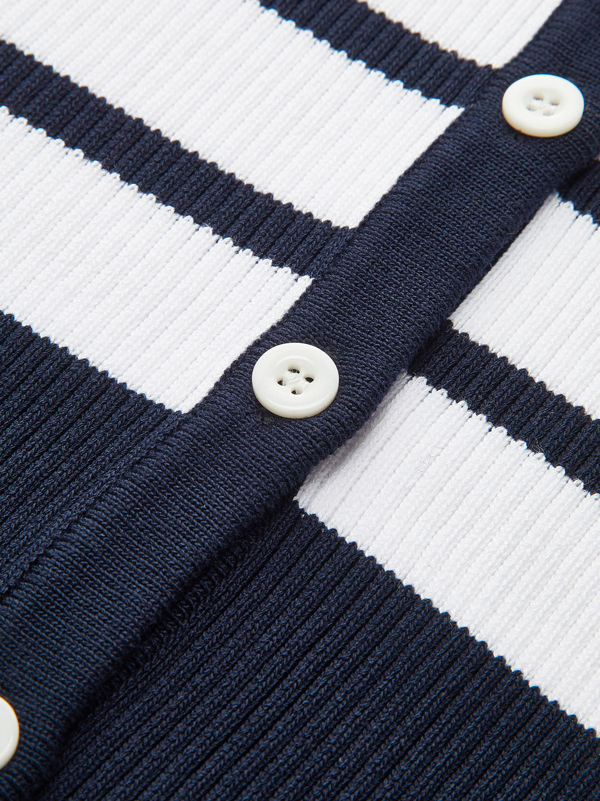 Striped Ribbed Knit Cardigan for Women Casual Layering