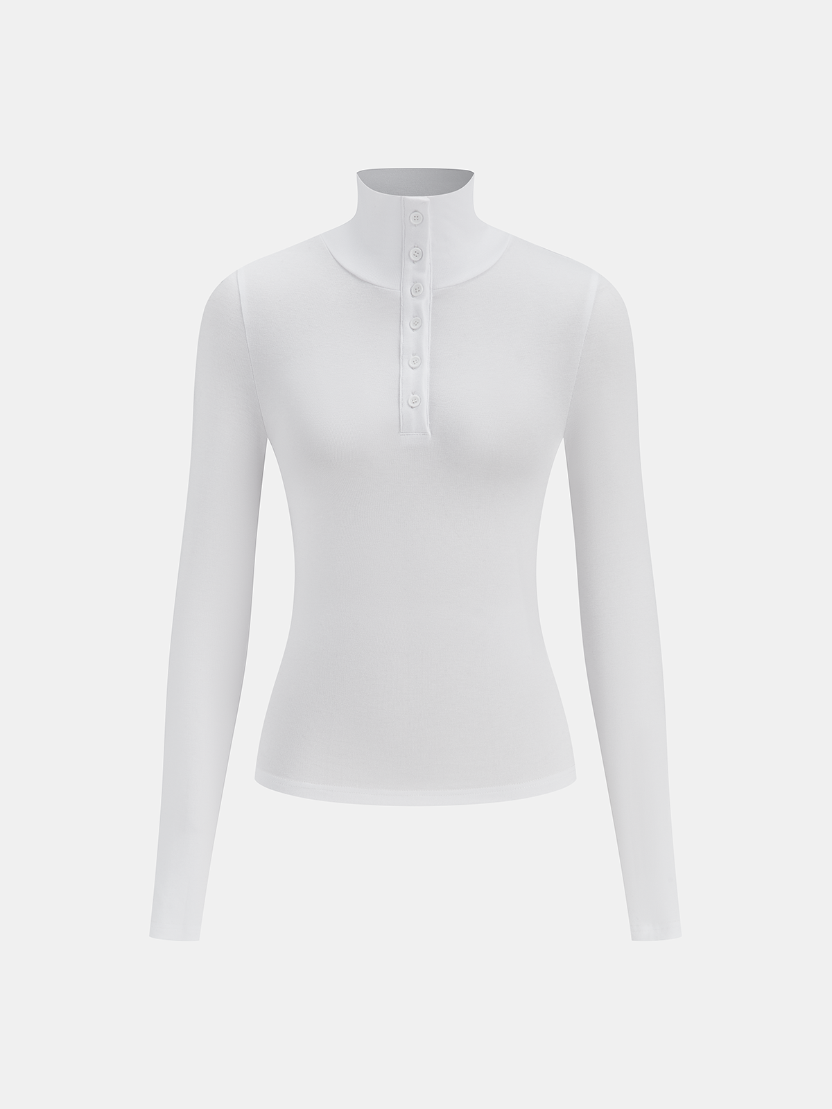 Slinky Button-up Long Sleeve Shirt for Women Casual or Formal Wear