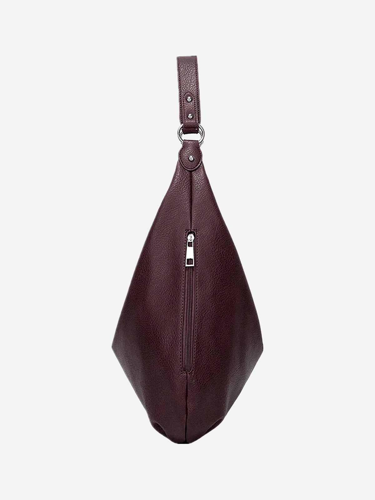 PU Leather Hobo Bag Spacious Everyday Shoulder Handbag