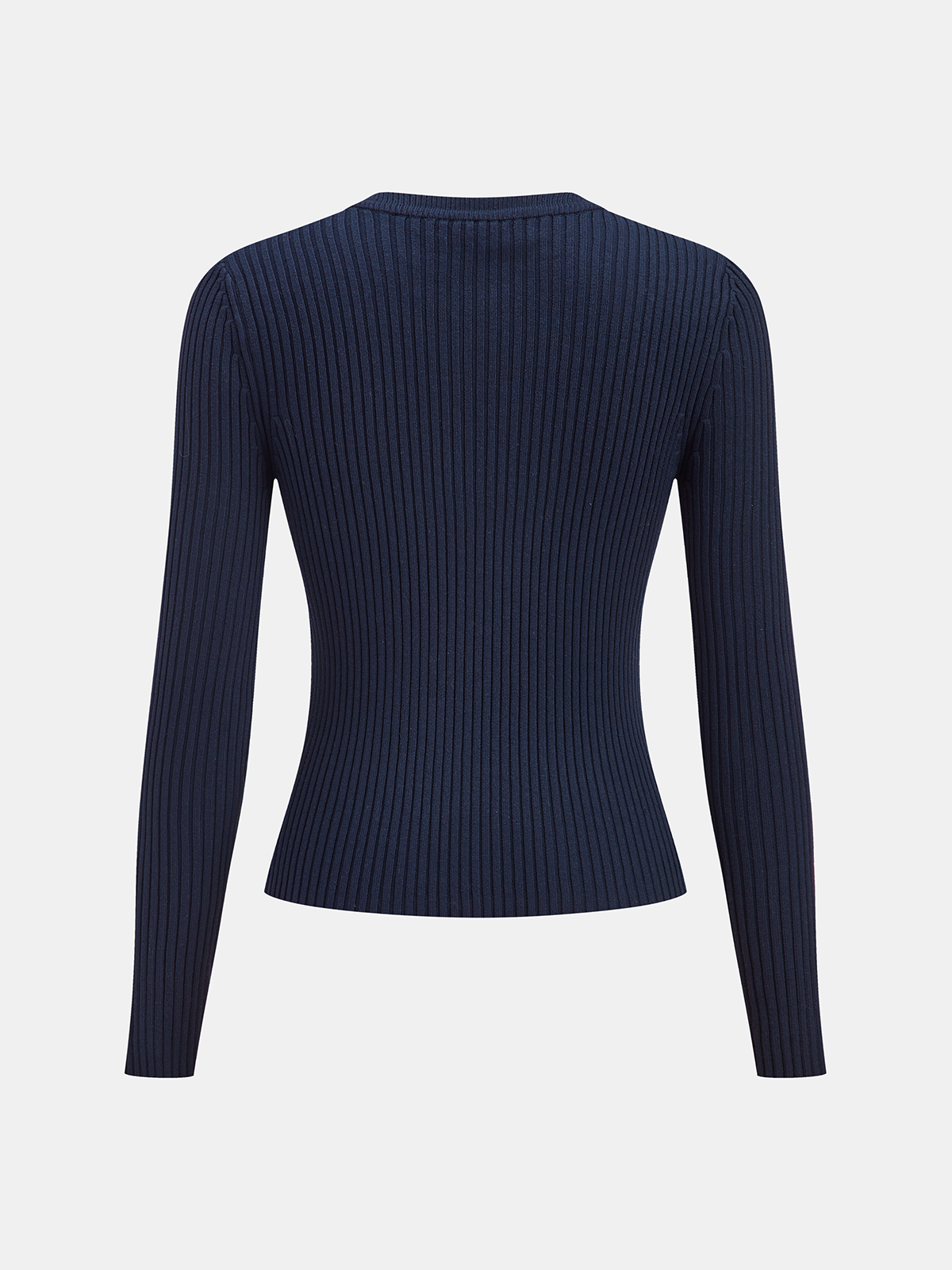 Zip-Front Suede Panel Ribbed Knit Top for Women Casual Wear