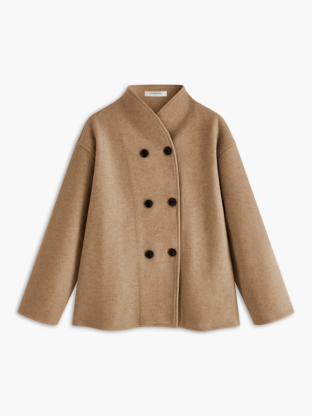 Oversized Button-Down Jacket for Men with Pockets