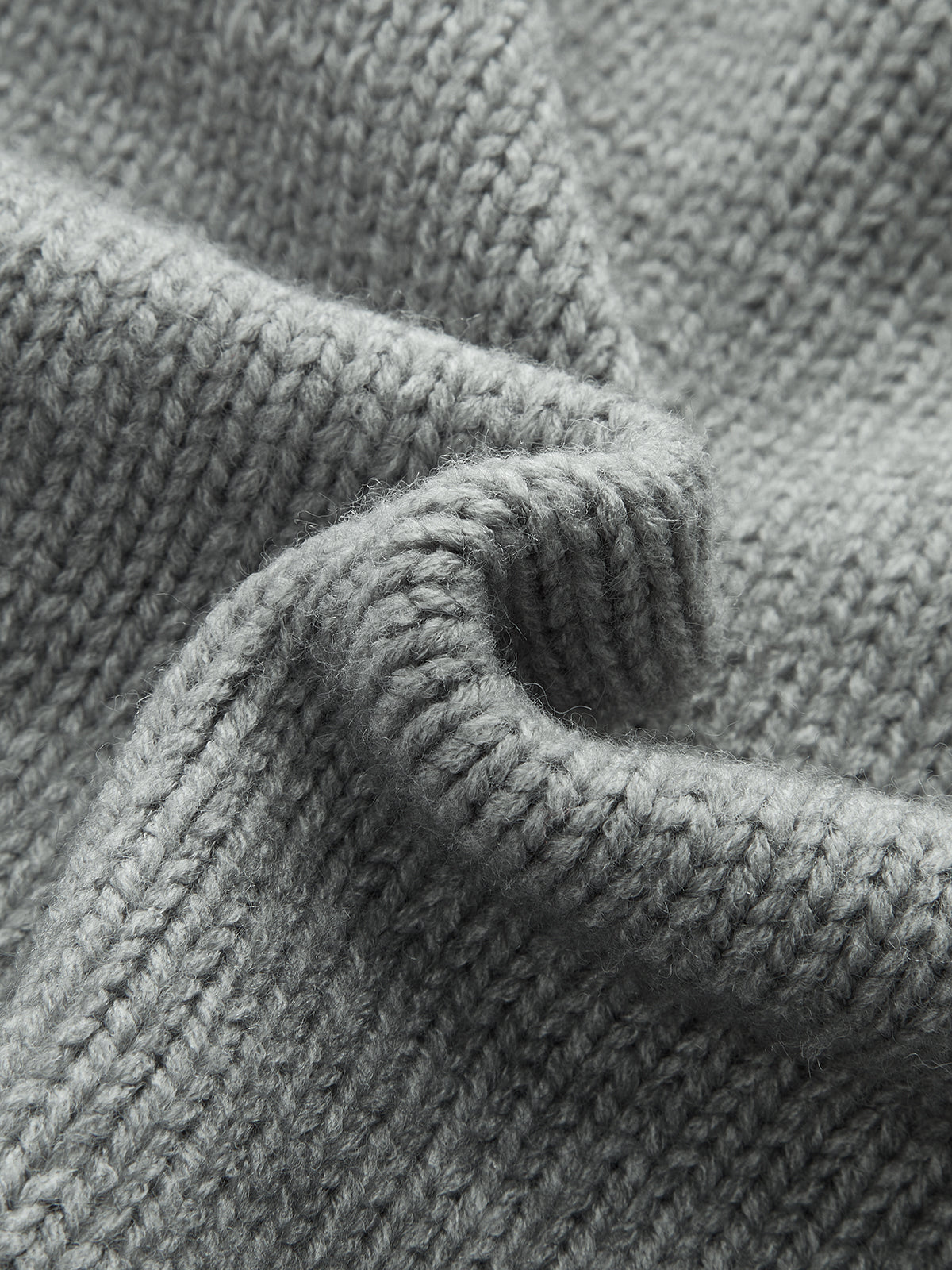 Cable Knit Mock Neck Sweater Classic Pullover Winter Apparel