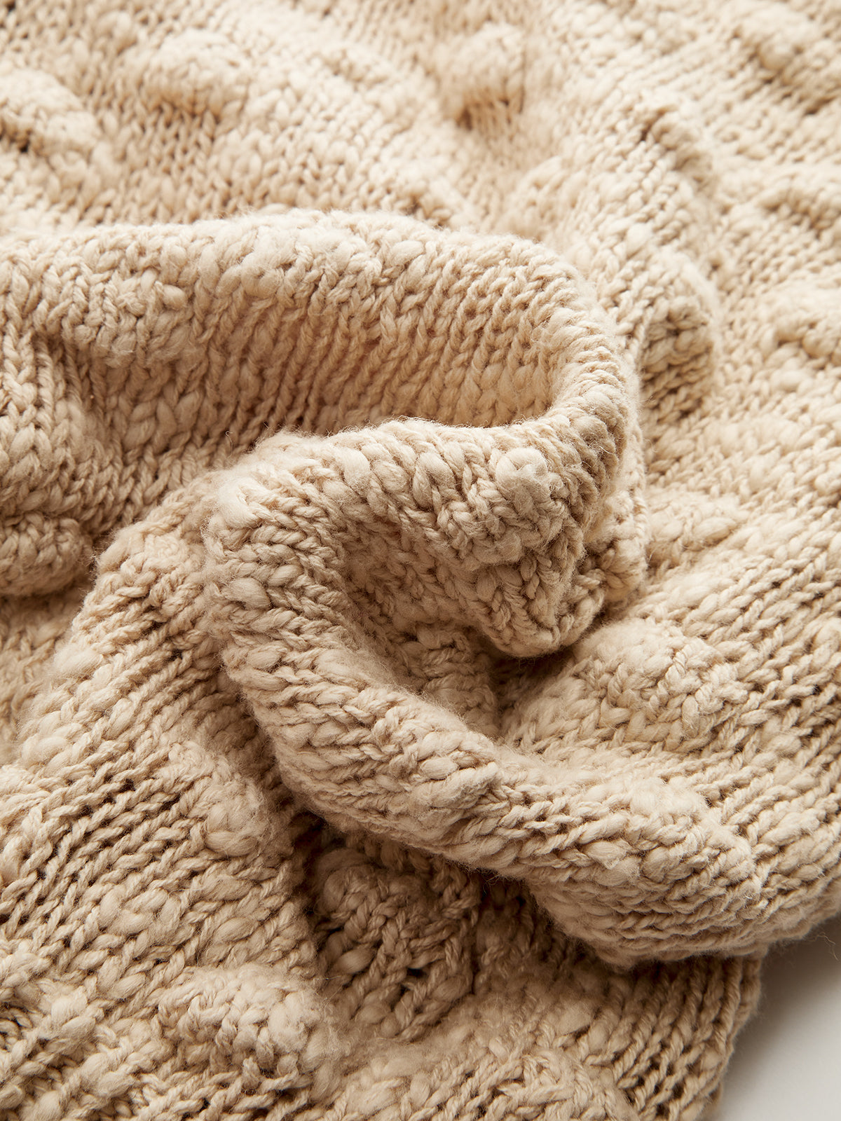 Bow Detail Textured Knit Cardigan with Decorative Buttons