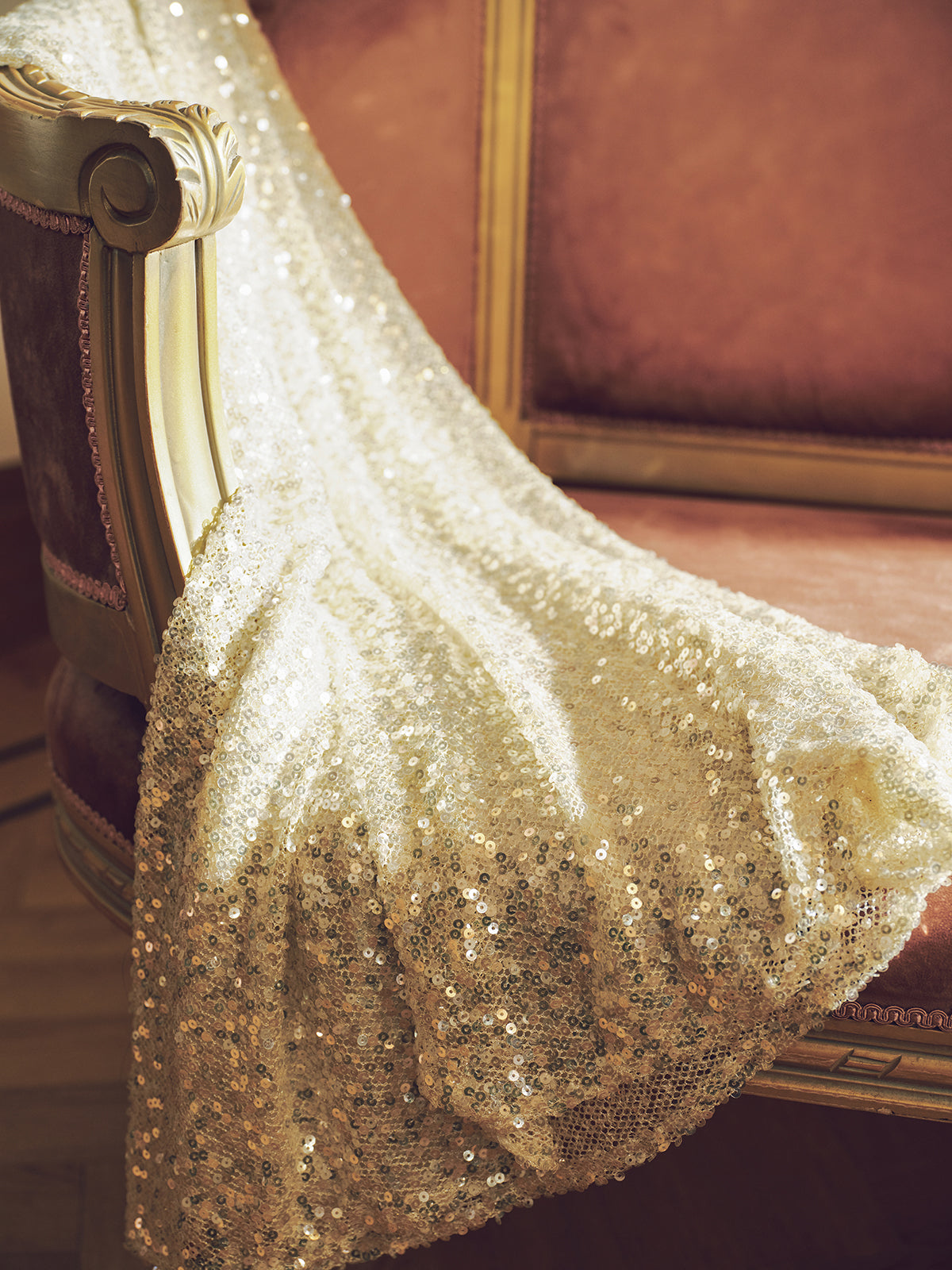 Sequin Mermaid Maxi Skirt Elegant Eveningwear Full-Length