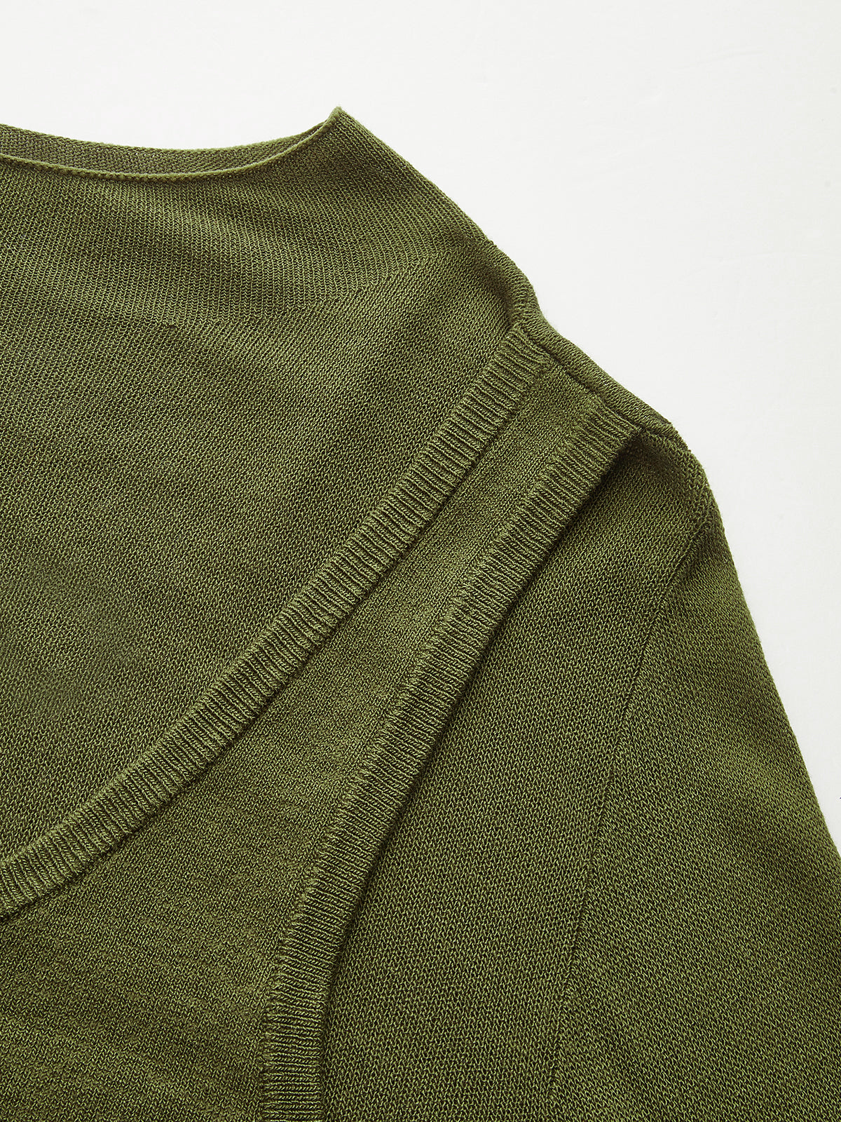 2 in 1 Long Sleeve Knit Top for Women Casual Layered Look