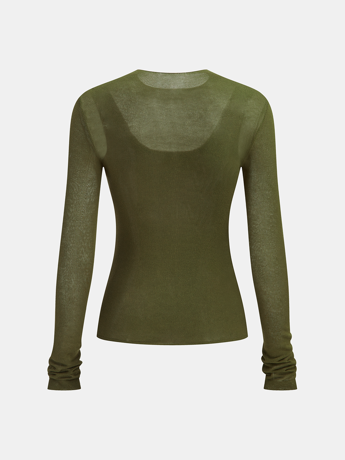 2 in 1 Long Sleeve Knit Top for Women Casual Layered Look