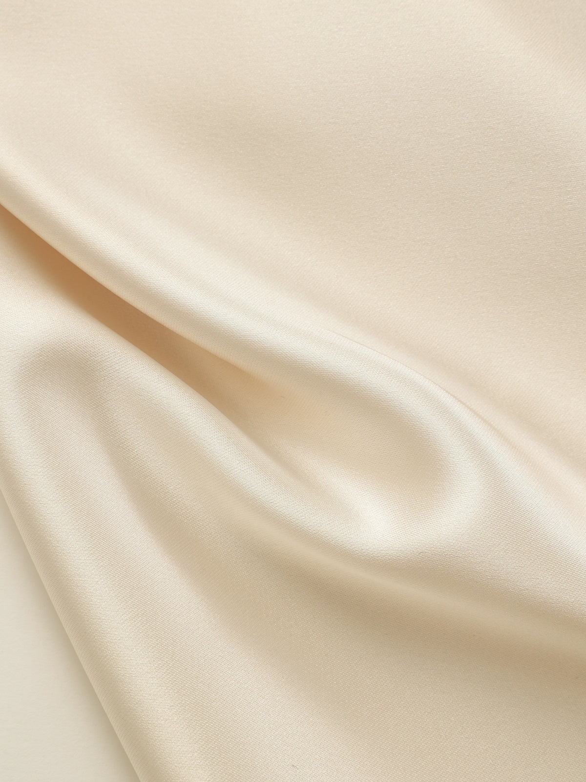 Satin Cowl Neck Top and Skirt Set for Elegant Evening Wear