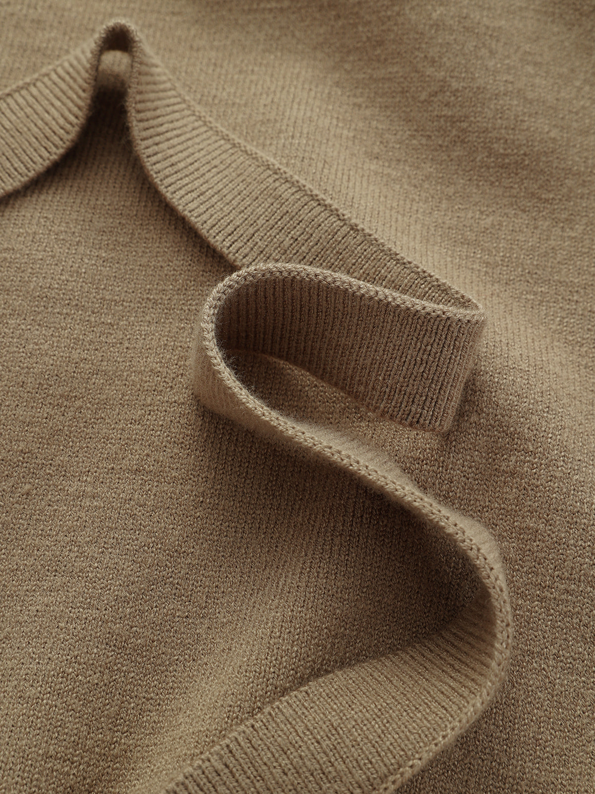 Cut-Out Shoulder Tie-Back Sweater | Women's Fashion Cozy Knit Tops