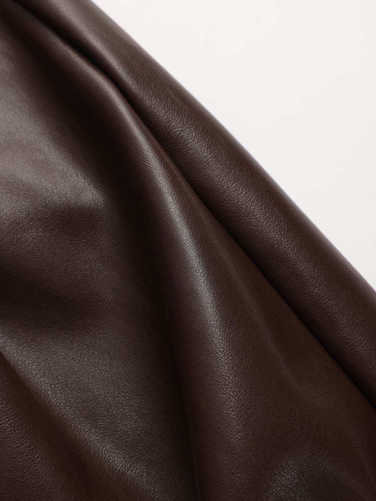 Faux Leather Sweetheart Neckline Sleeveless Midi Cocktail Dress