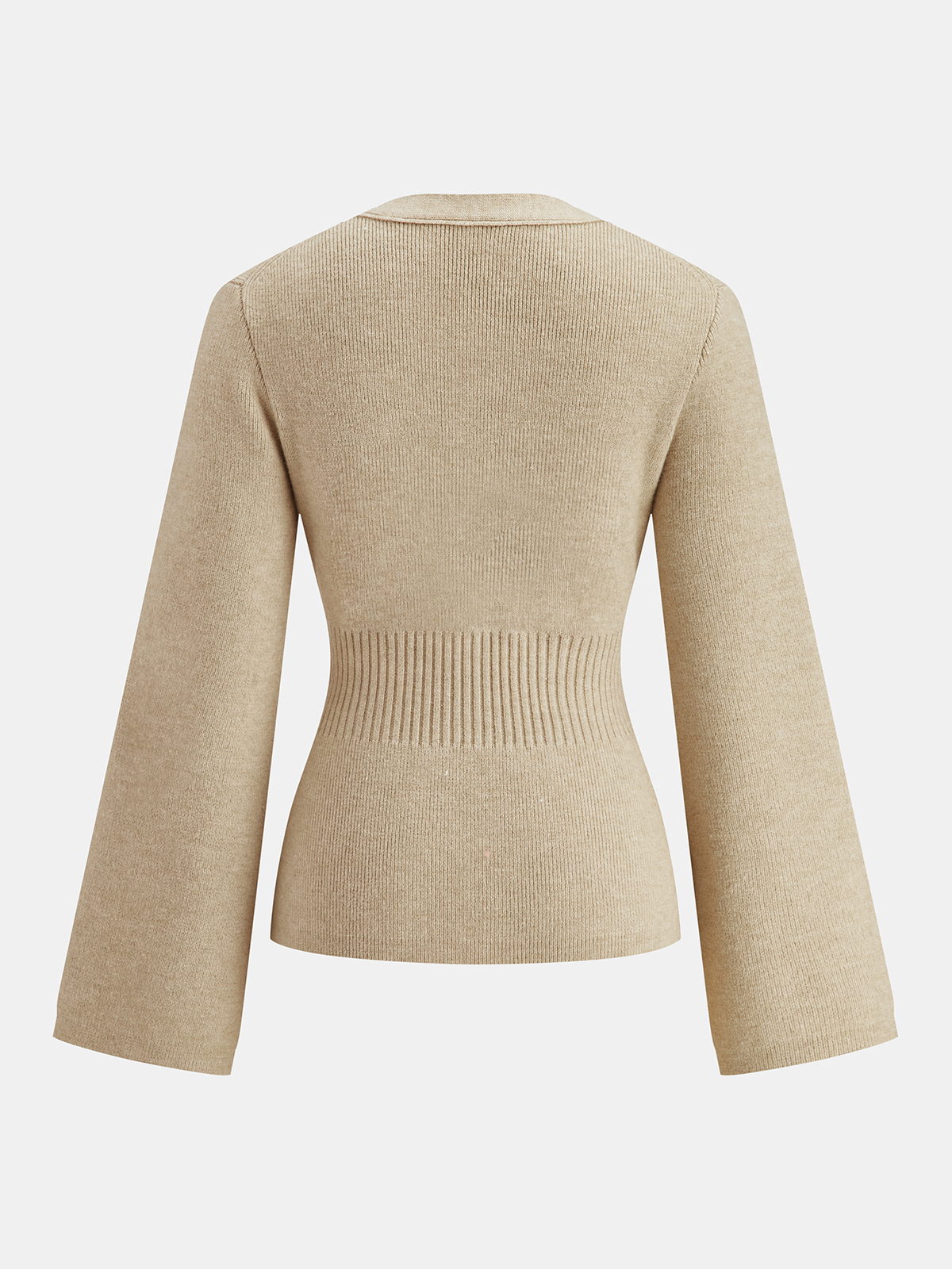 V-Neck Buttoned Slim Cardigans for Women Lightweight