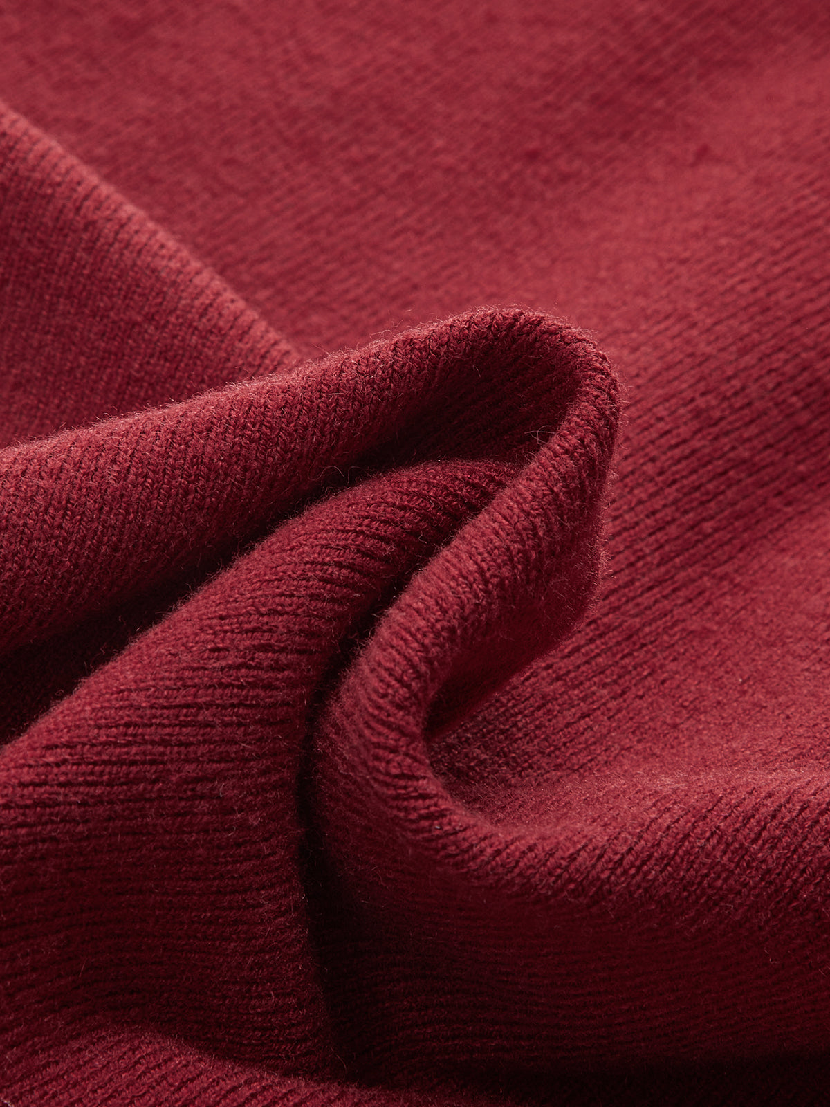 Polo Collar Buttoned Knit Sweater for Men Comfort Fit